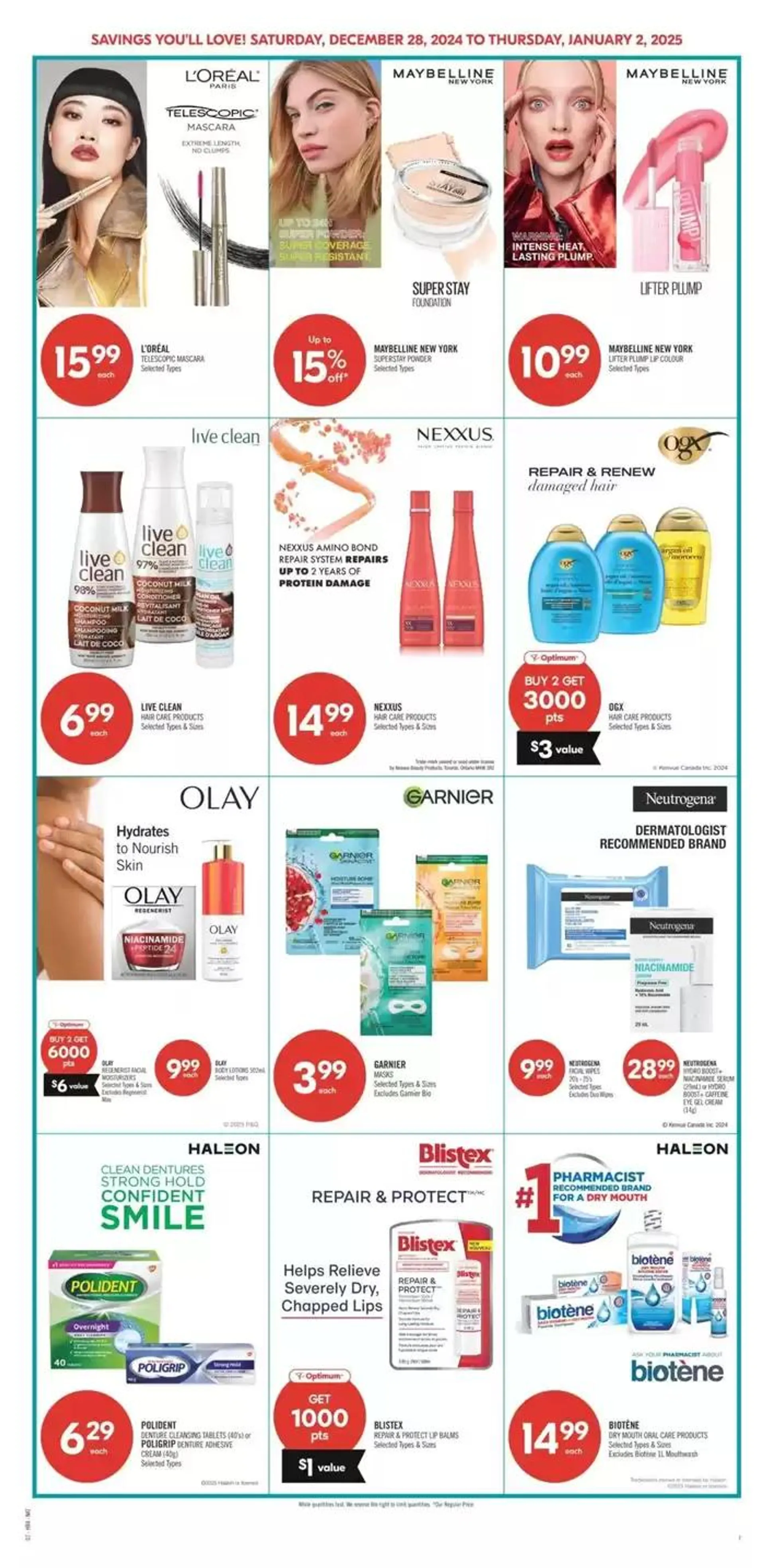 Shoppers Drug Mart Weekly ad from December 27 to January 10 2025 - flyer page 5