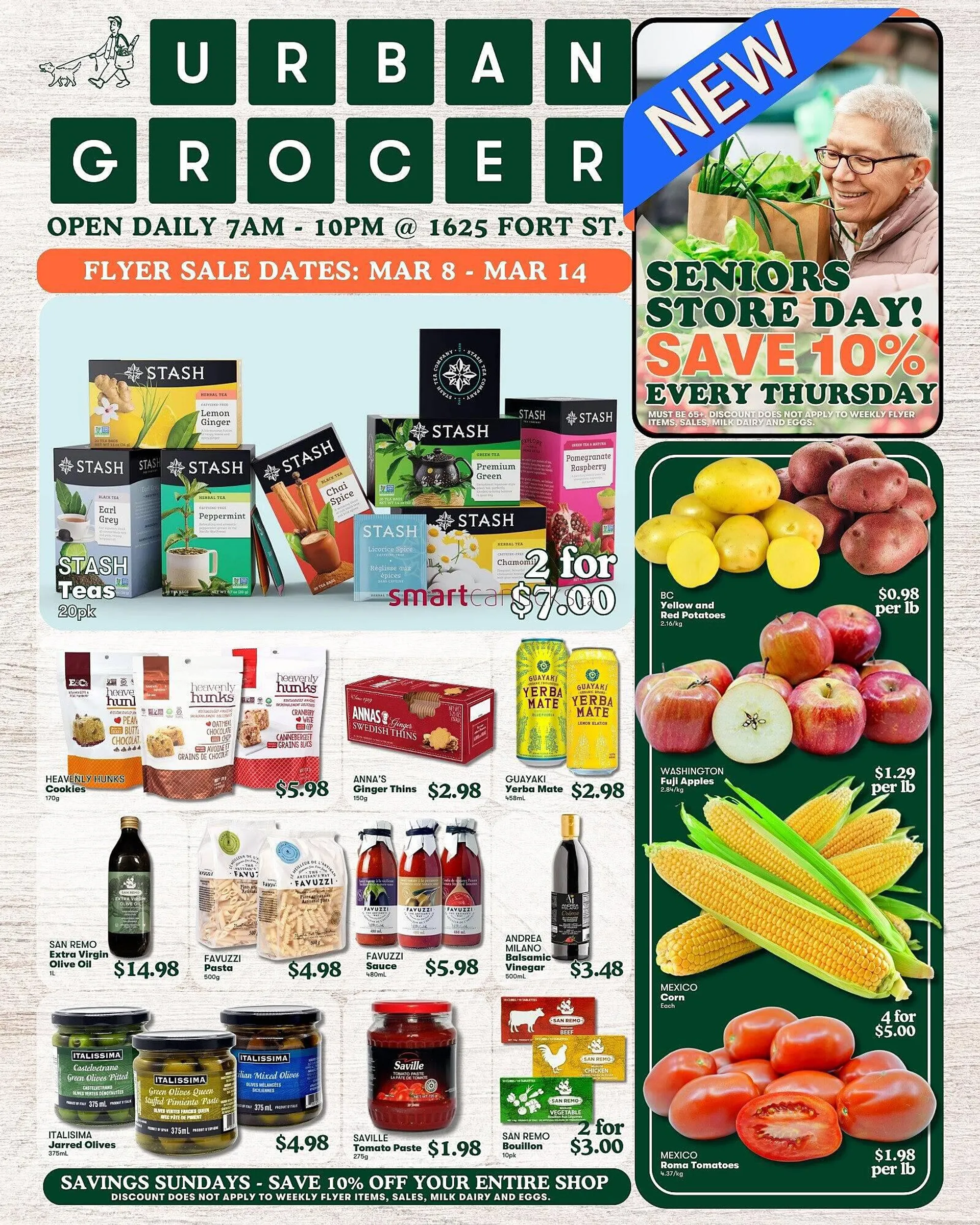 Urban Grocer flyer from March 8 to March 14 2024 - flyer page 