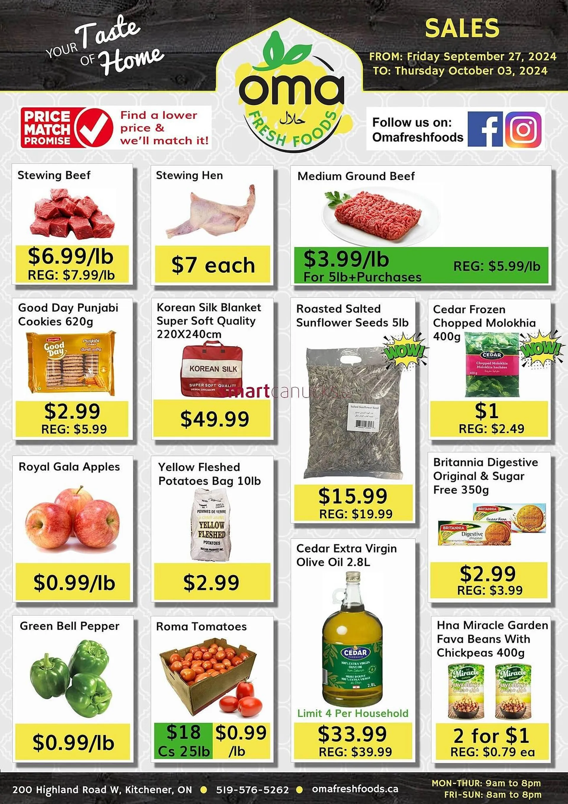 Oma Fresh Foods flyer - 1