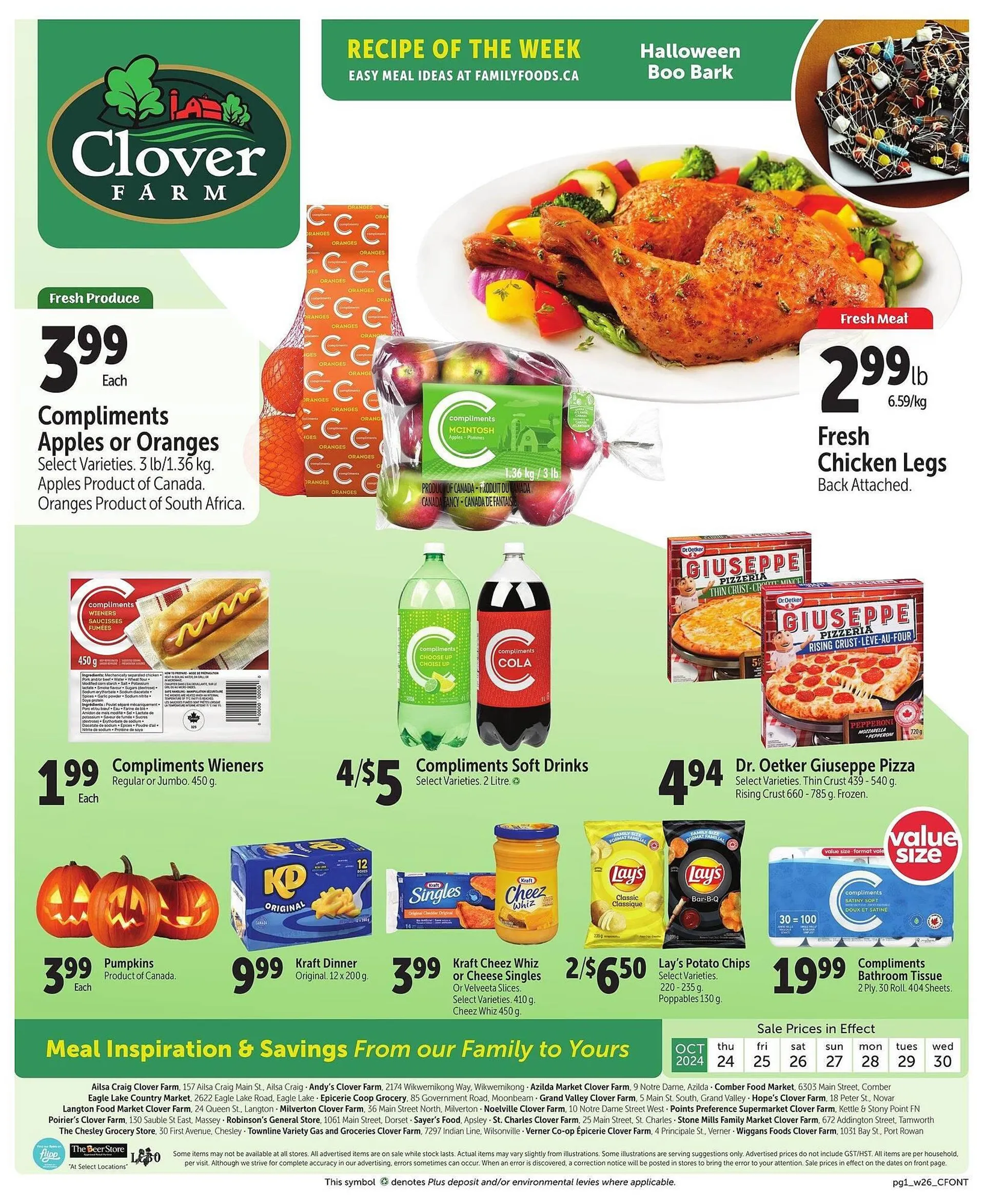 Clover Farm flyer - 1