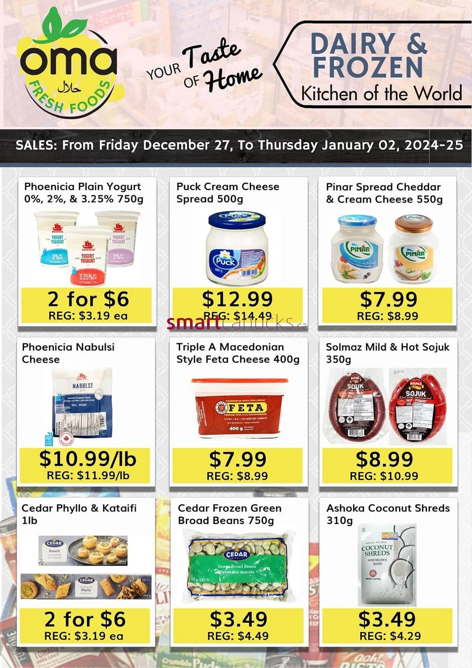 Oma Fresh Foods flyer from December 27 to January 2 2025 - flyer page 2