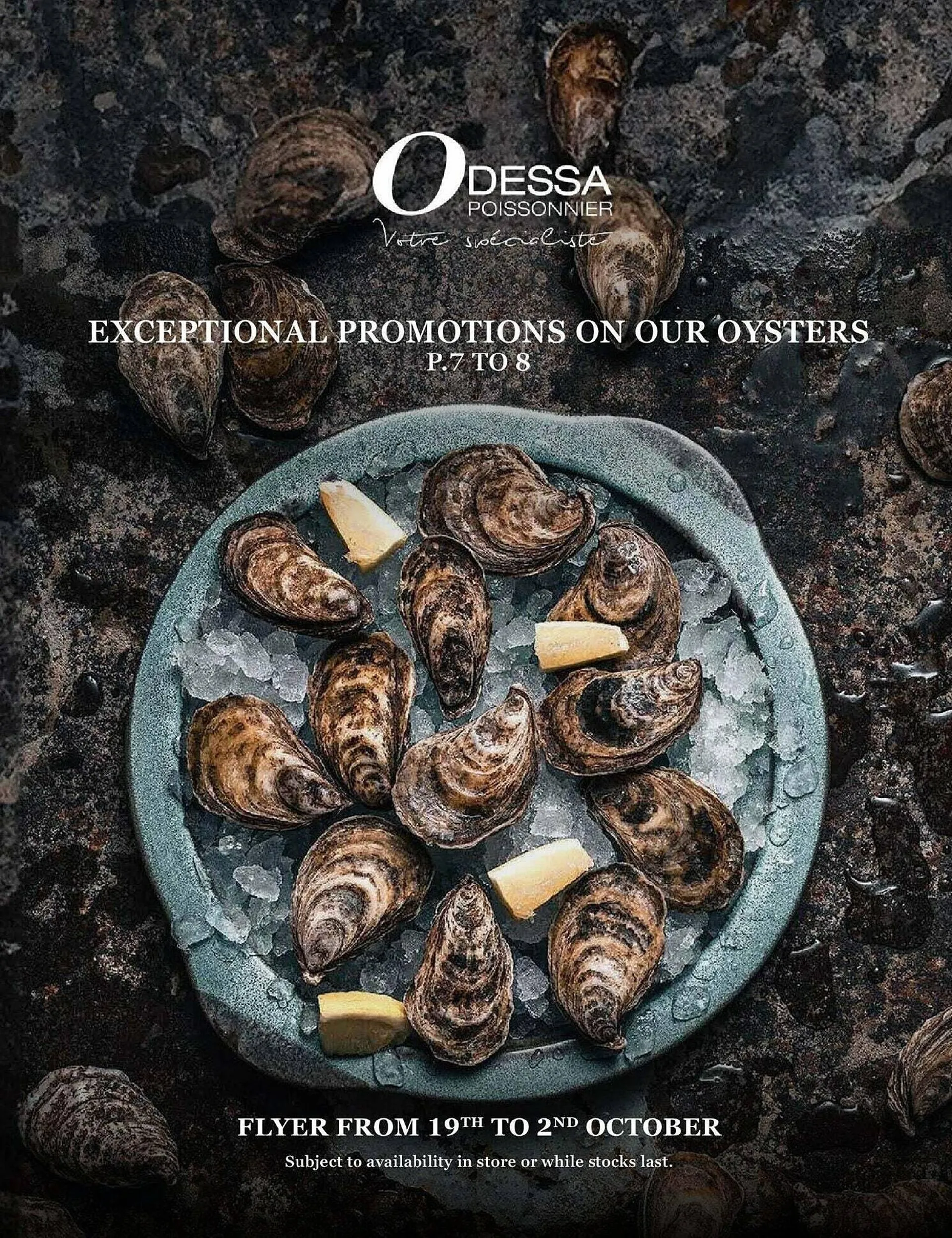 Odessa Poissonnier flyer - 1