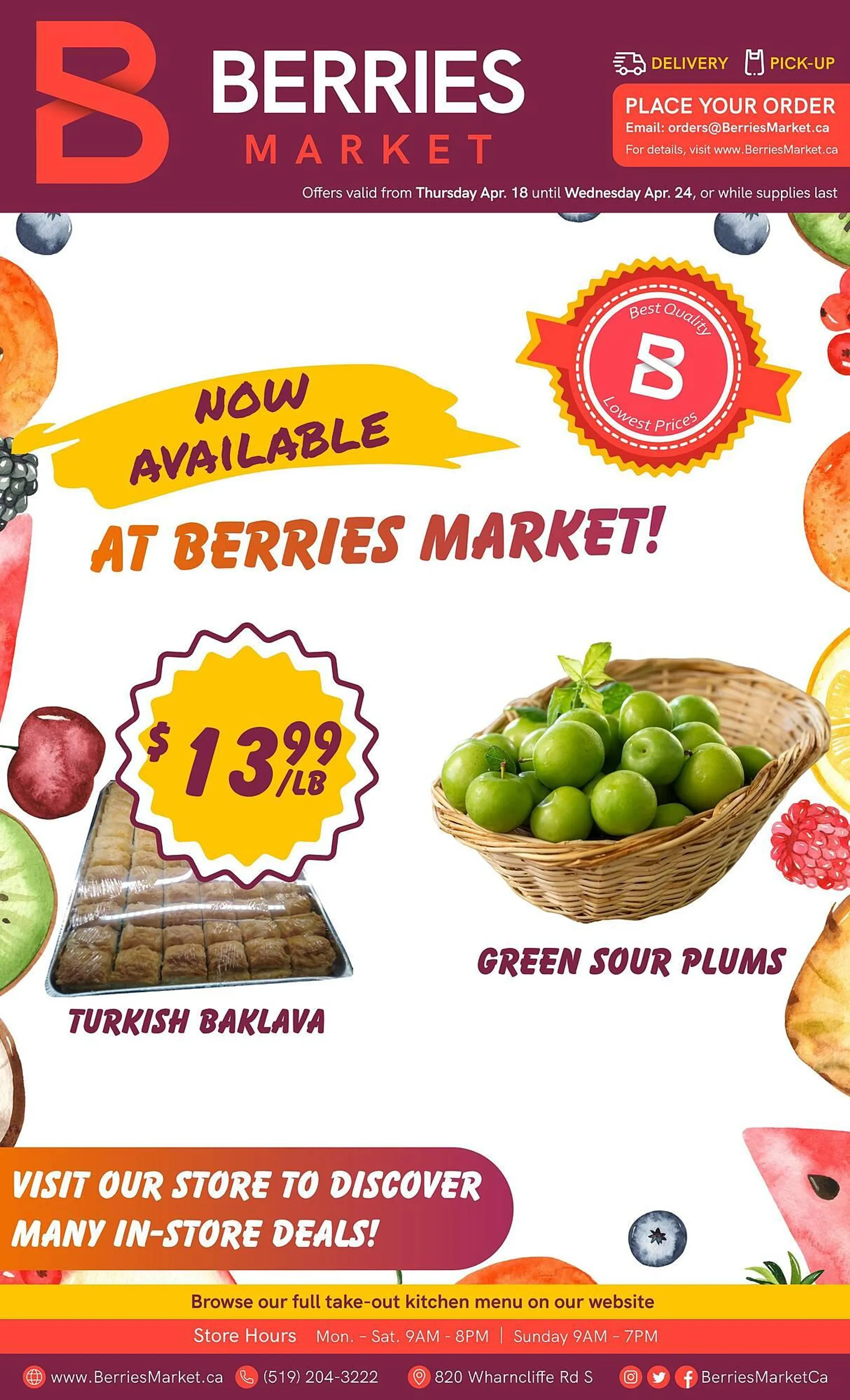 Berries Market flyer - 1