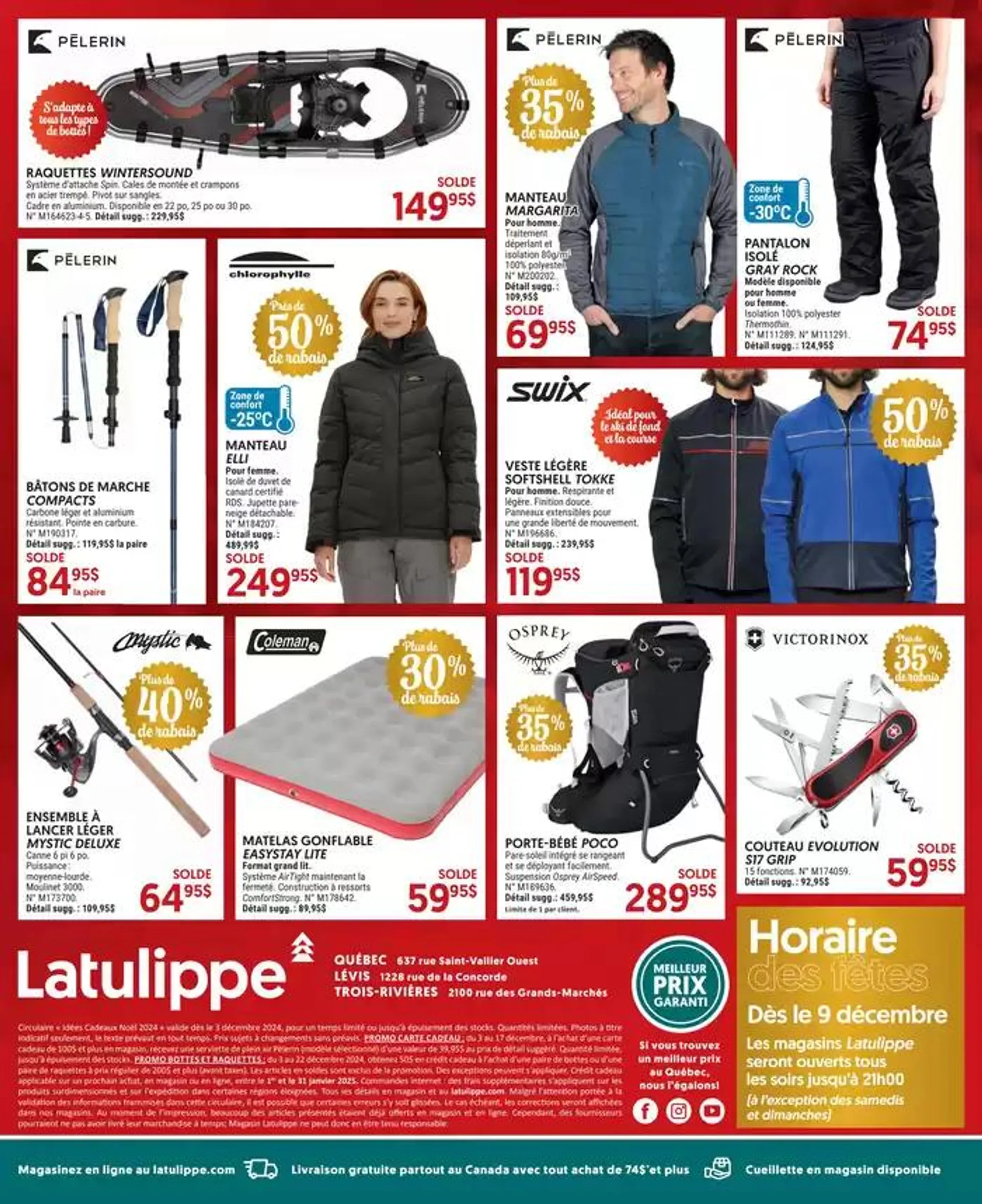 Latulippe Idées cadeaux from December 17 to December 31 2024 - flyer page 11