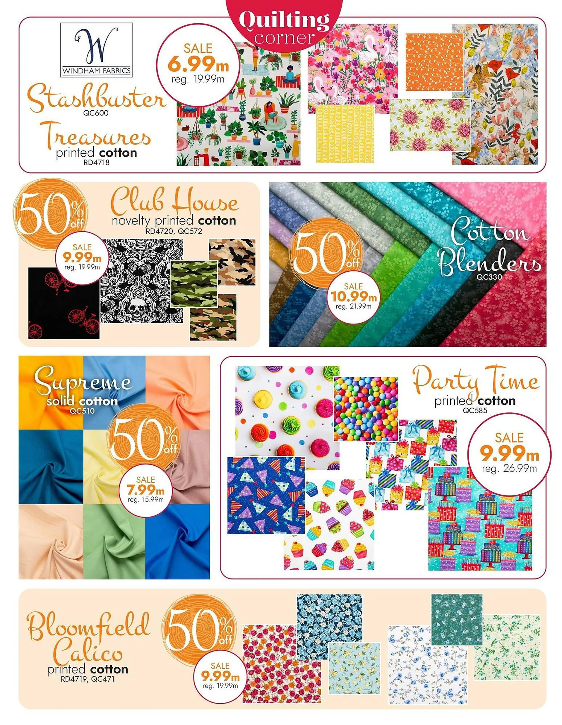 Fabricville flyer from March 6 to April 2 2024 - flyer page 7