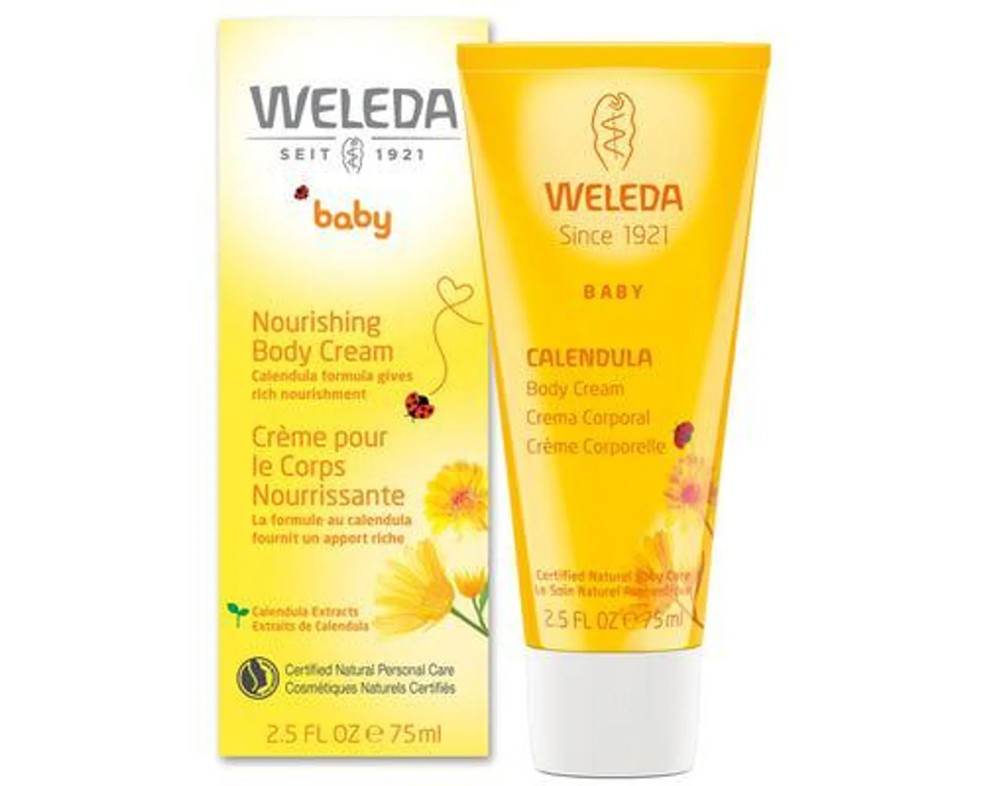 Weleda Baby Nourishing Body Cream Calendula 75mL