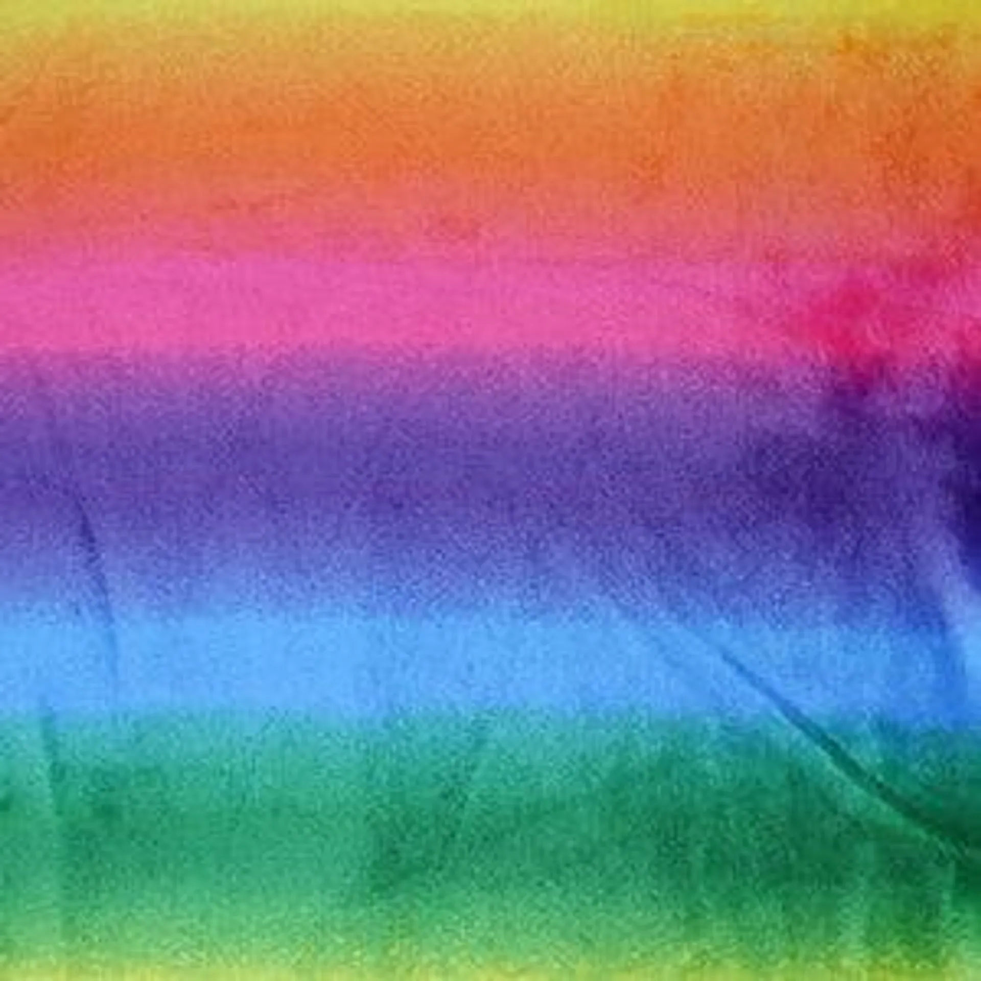 Rainbow Stripe - 58" - 100% polyester Fleece Flannel