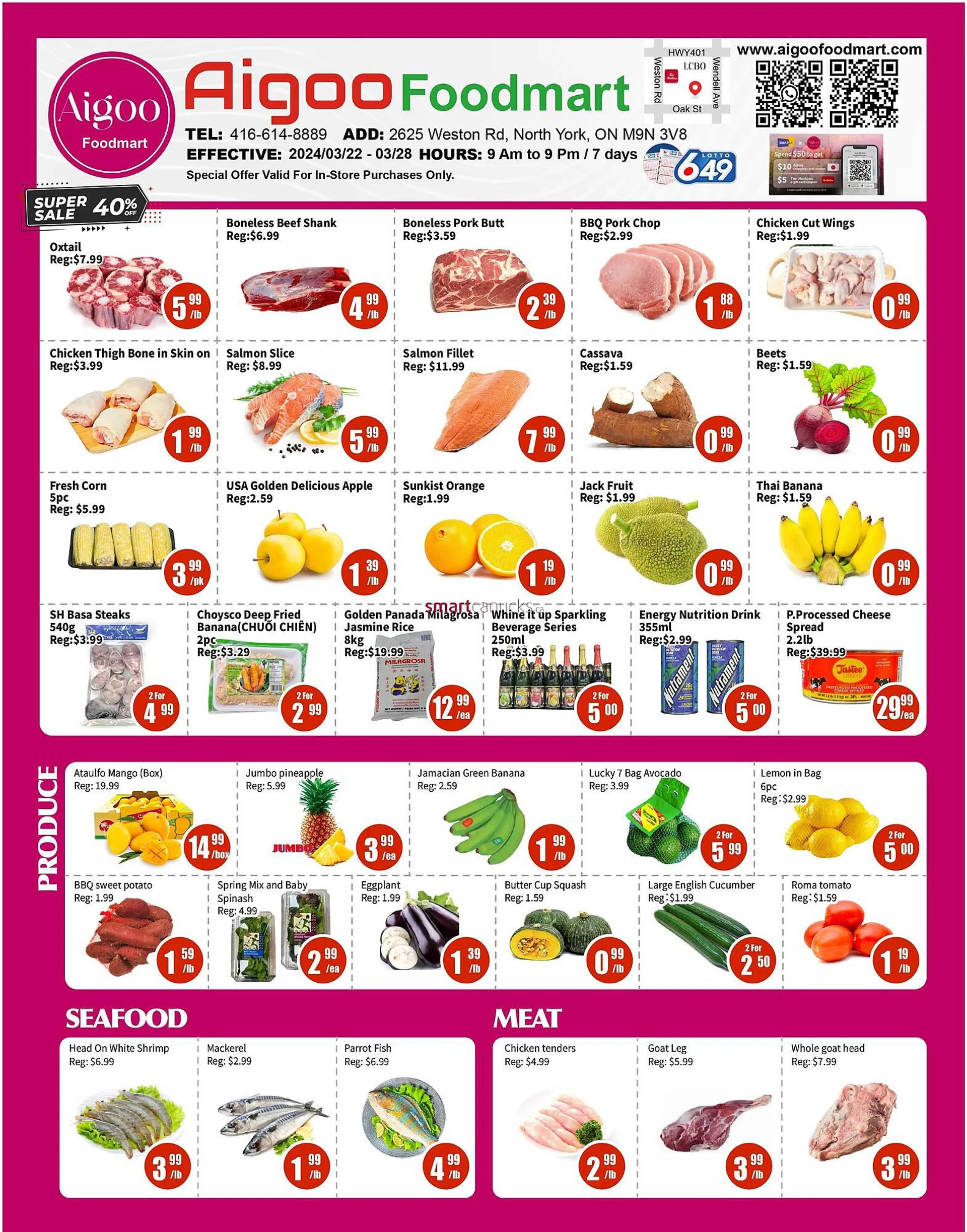 Aigoo Foodmart flyer from March 21 to March 27 2024 - flyer page 