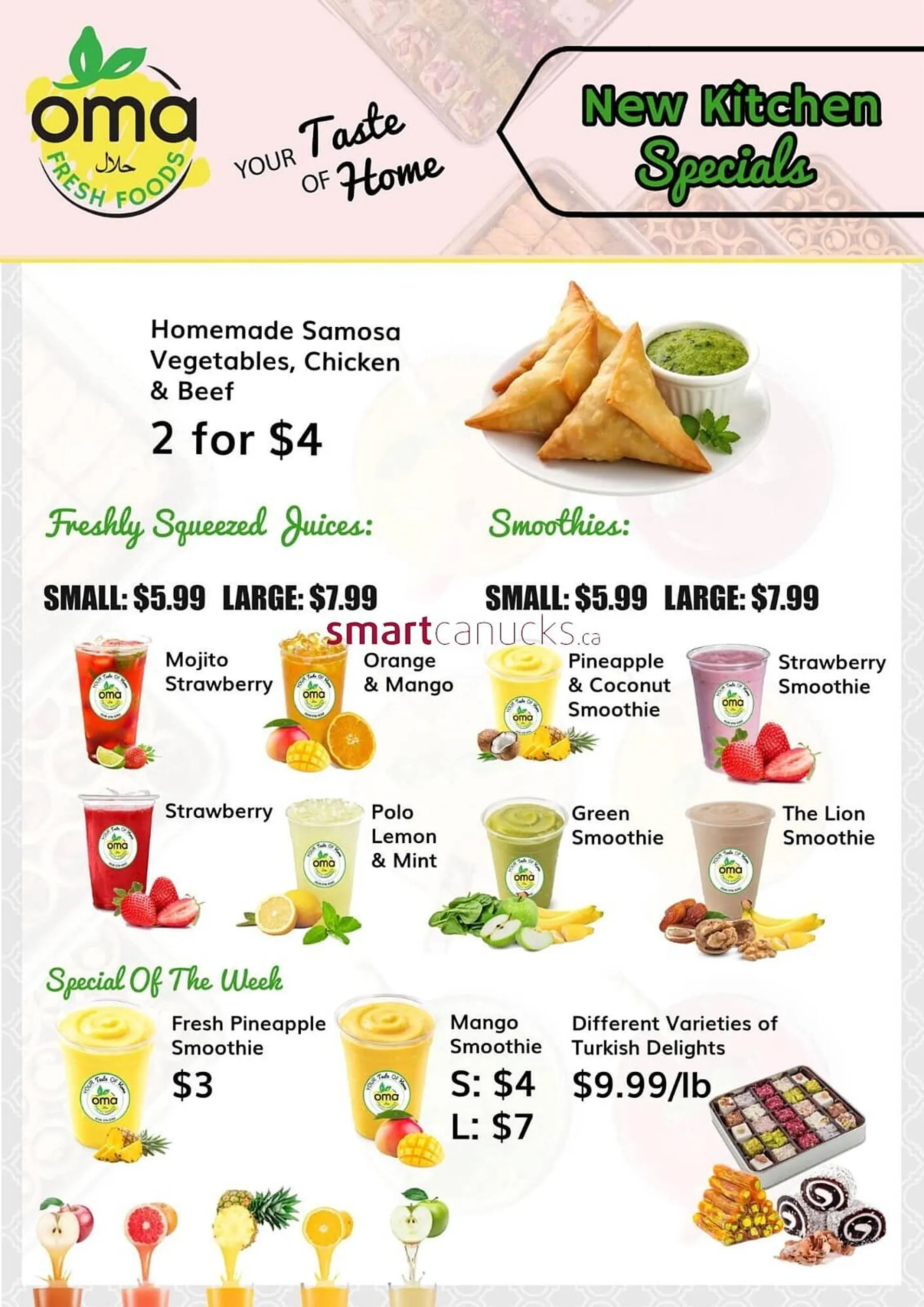 Oma Fresh Foods flyer from October 11 to October 17 2024 - flyer page 8