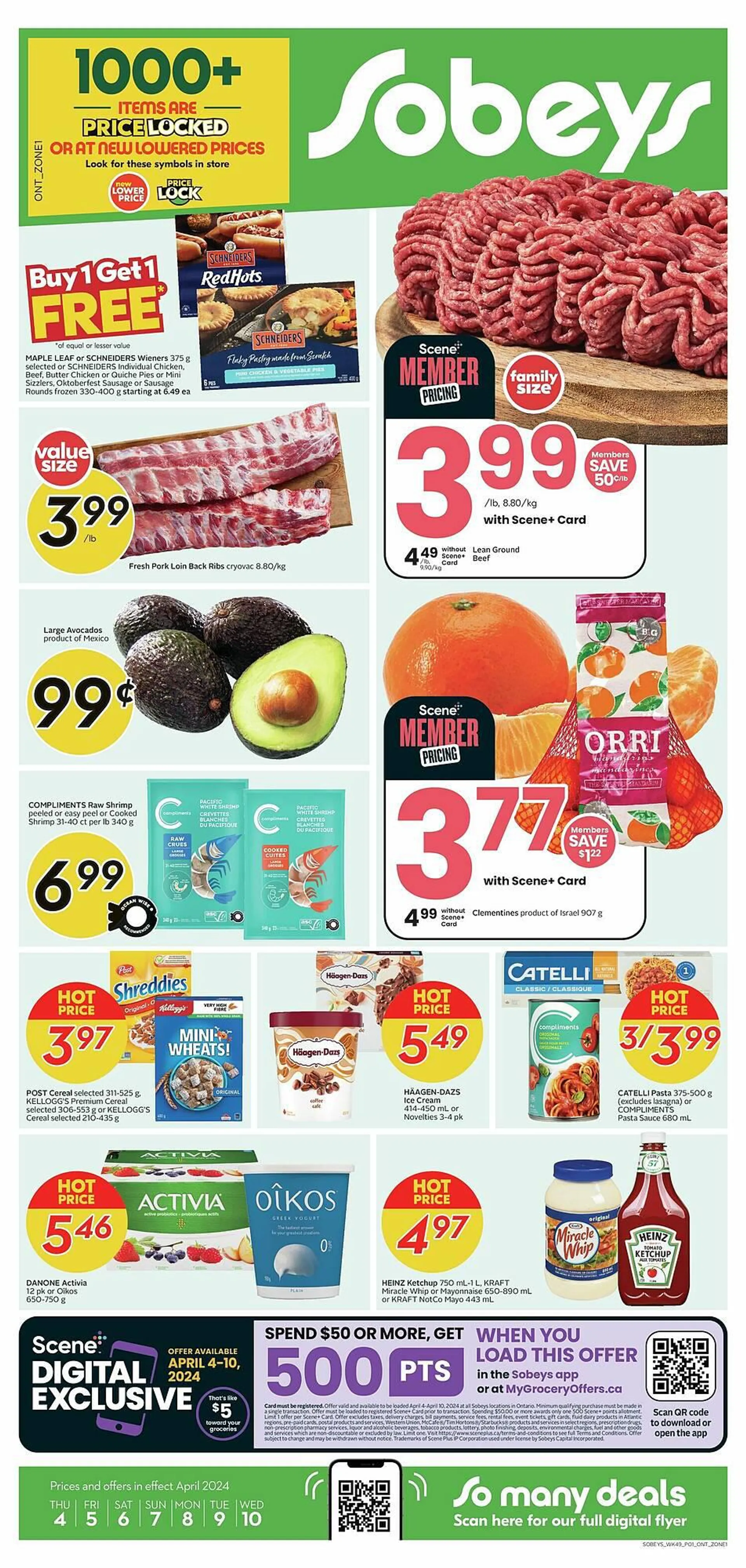 Sobeys flyer from April 4 to April 11 2024 - flyer page 