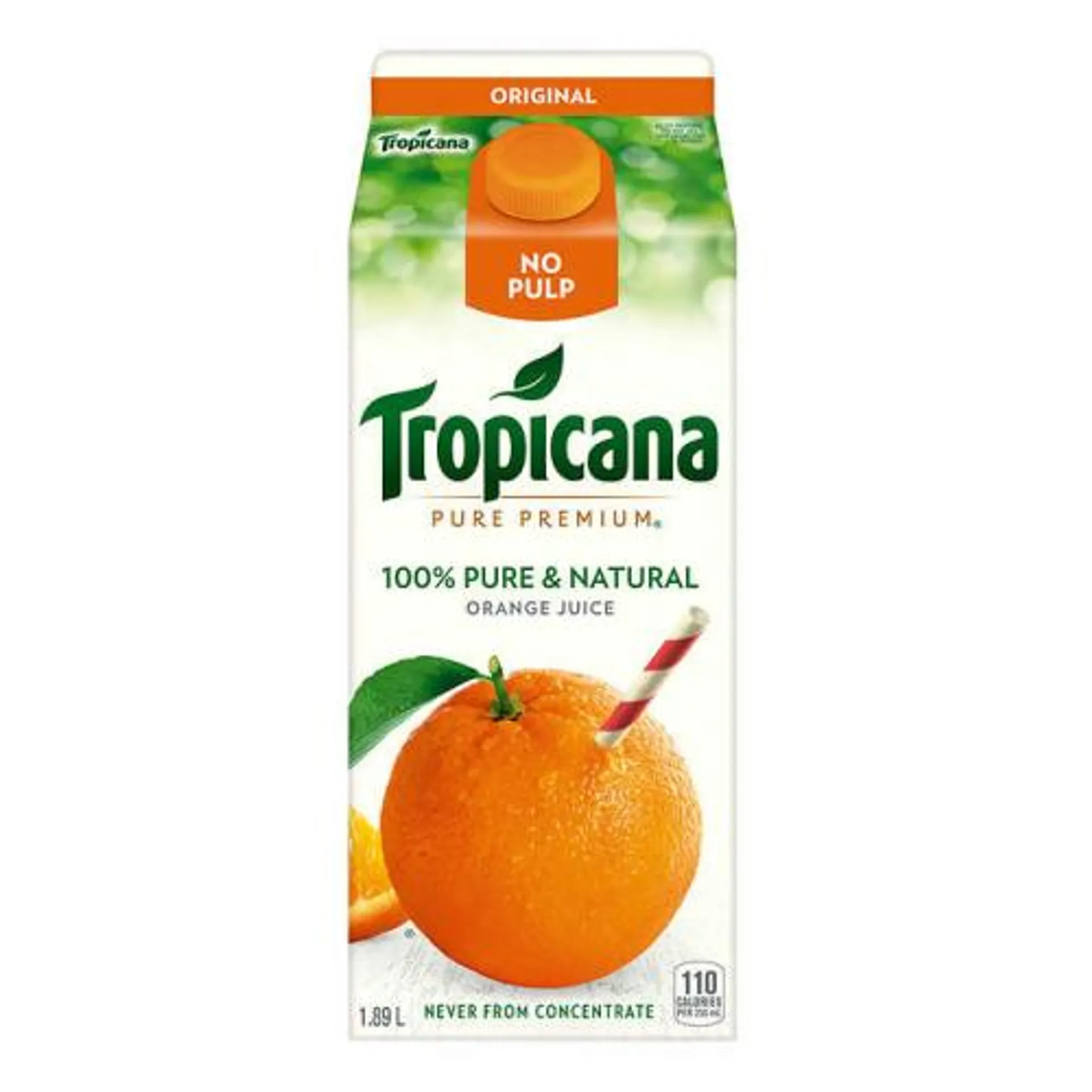 Tropicana Orange Juice, 1.89L