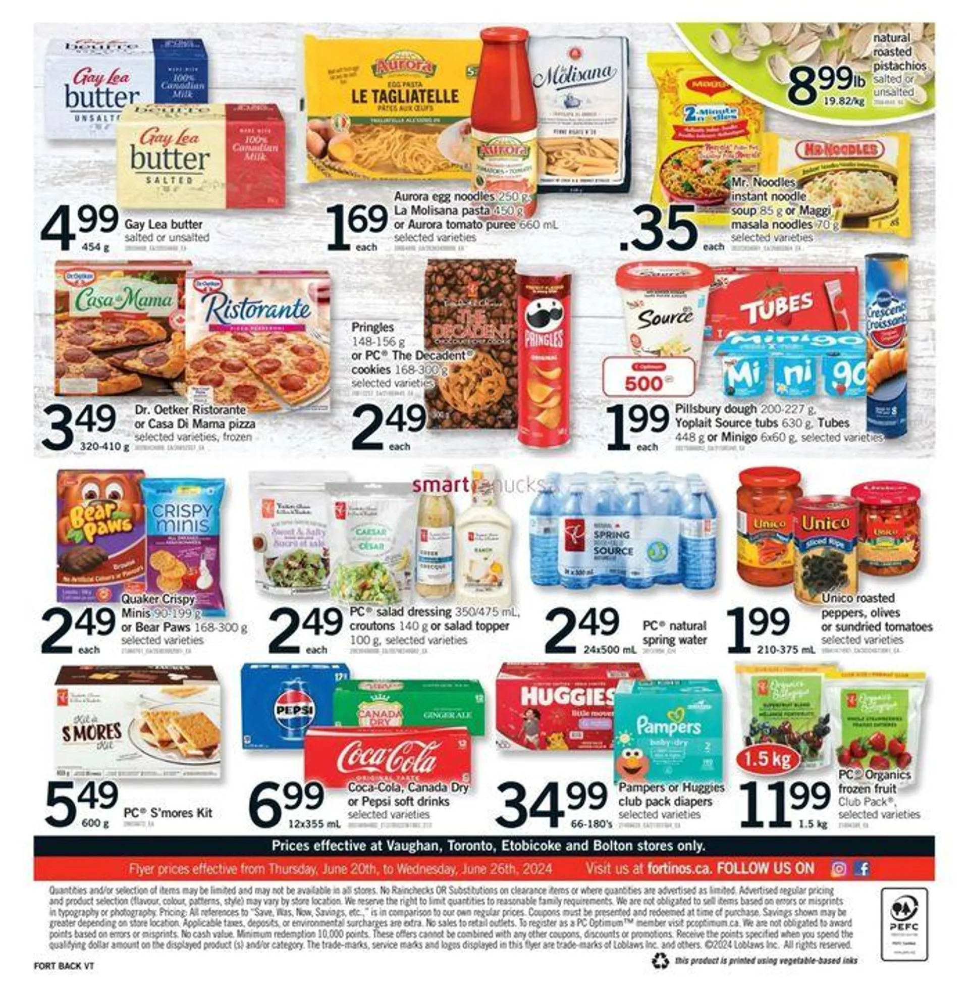 Fortinos weekly flyer from June 20 to June 26 2024 - flyer page 12