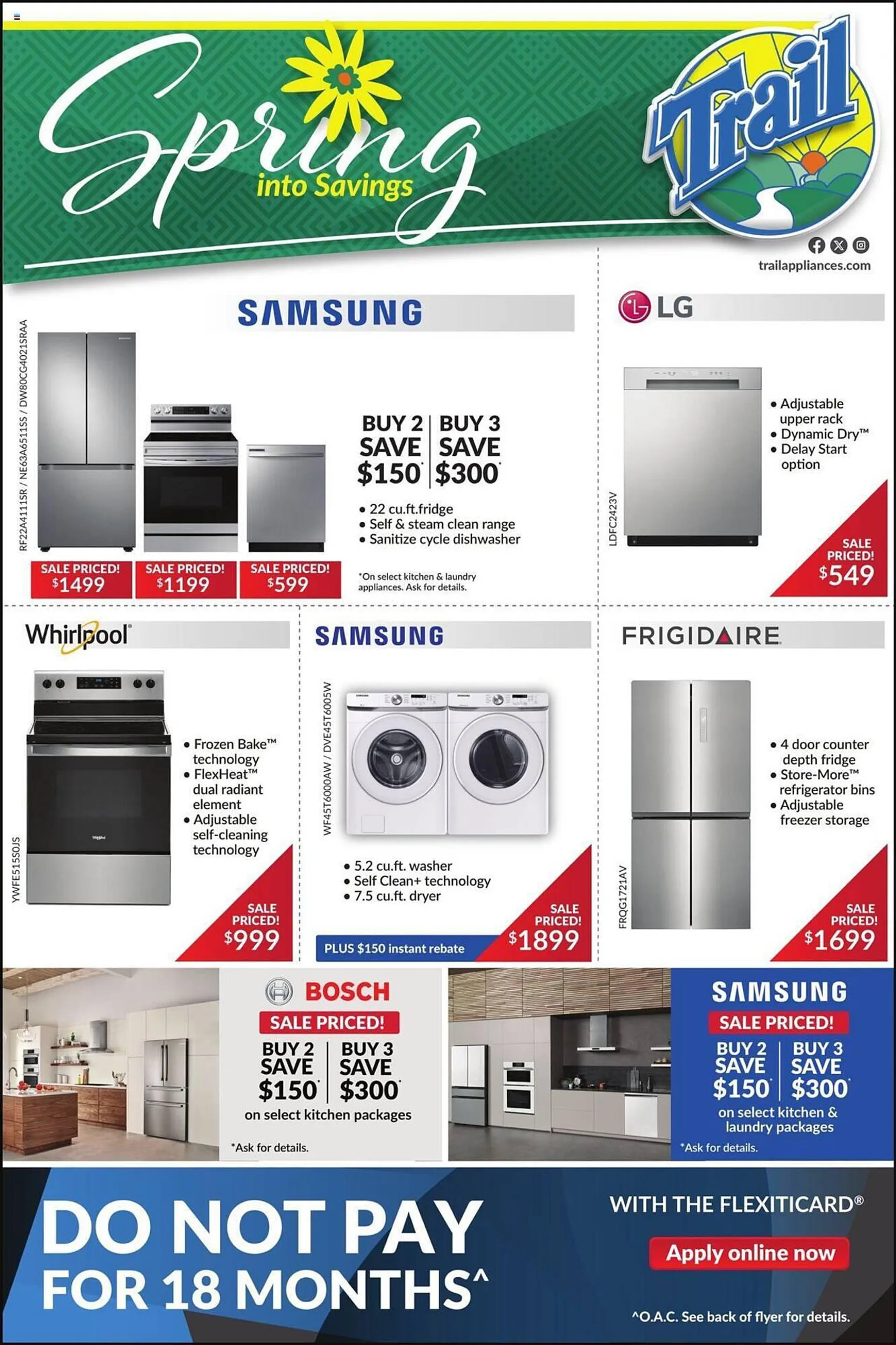 Trail Appliances flyer from April 4 to April 10 2024 - flyer page 