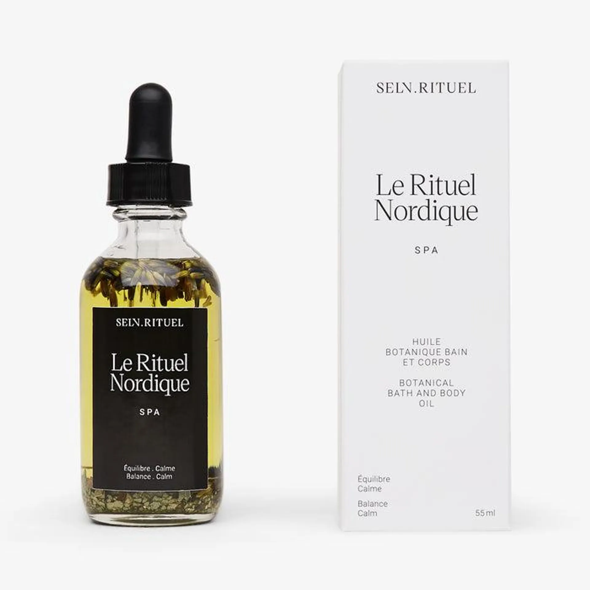 SELV RITUEL BOTANICAL BATH AND BODY OIL RITUAL NORDIC 55ml