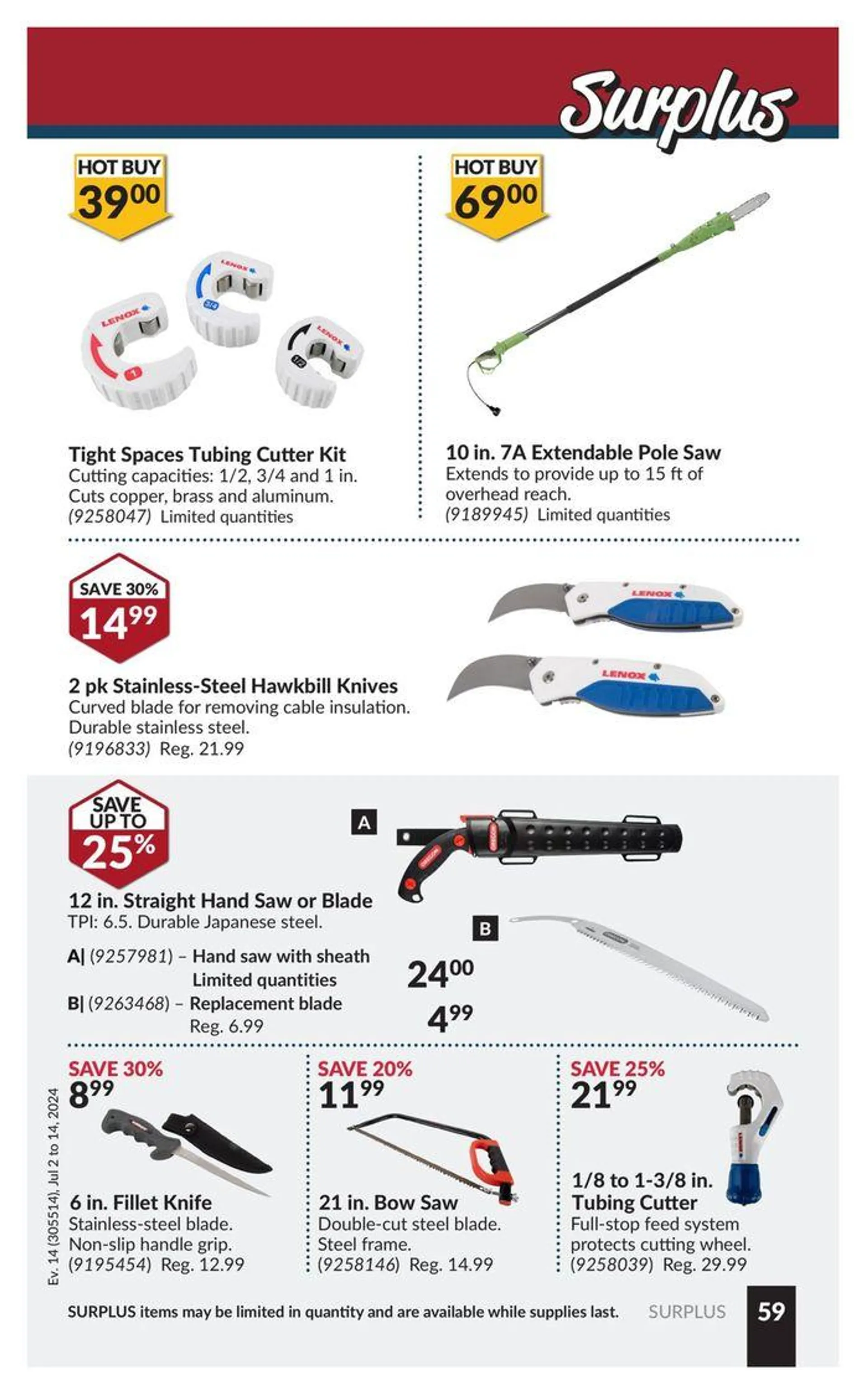 National Sale from July 2 to July 14 2024 - flyer page 67