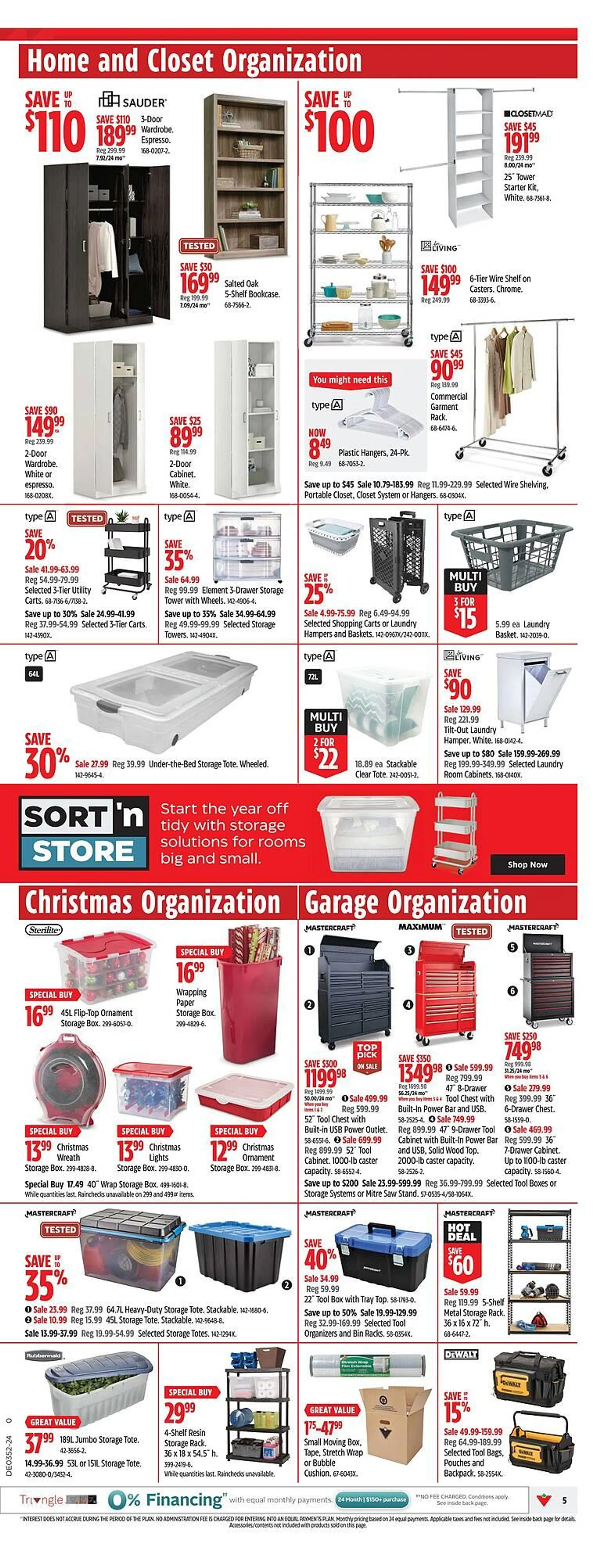 Canadian Tire flyer from December 19 to December 29 2024 - flyer page 9