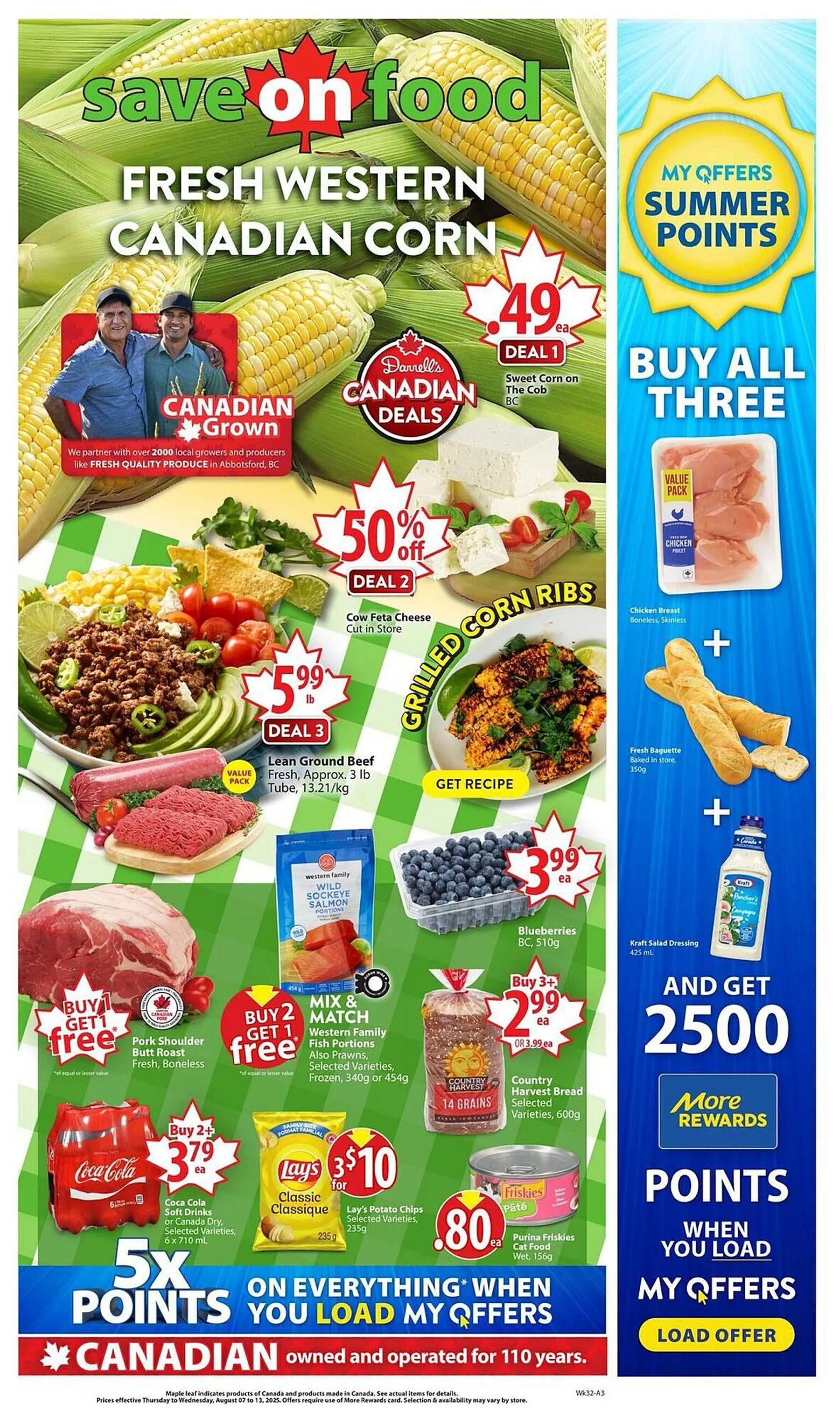 Save on Foods flyer from August 6 to August 12 2025 - flyer page 1