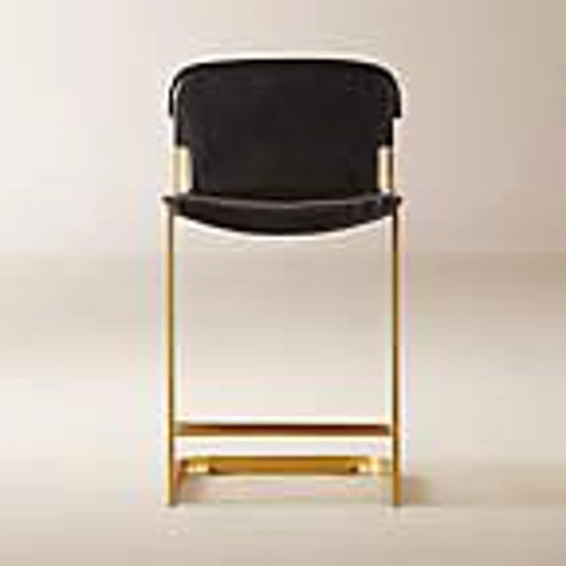 Rake Black Counter Stool by Kravitz Design