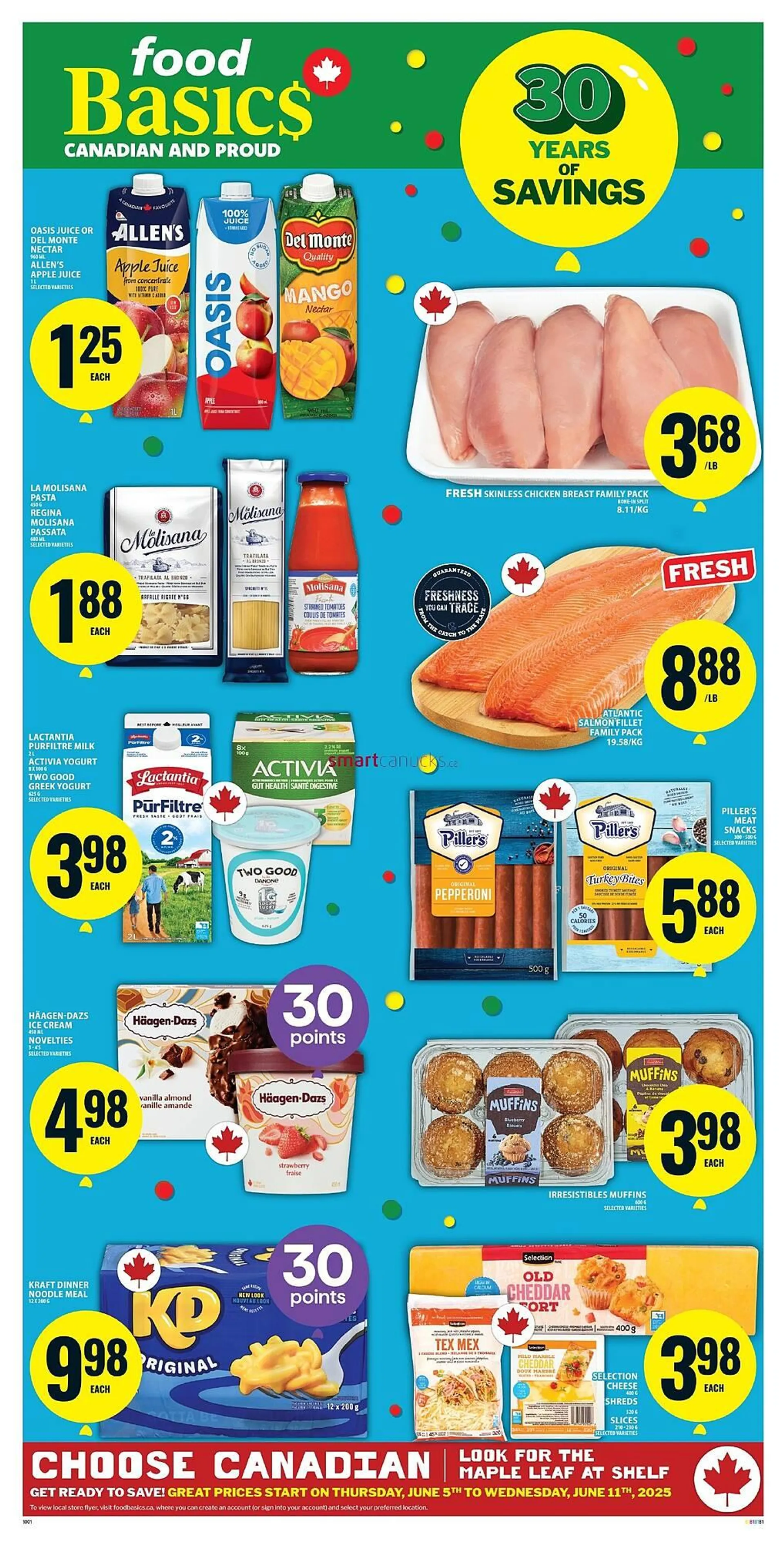 Food Basics flyer from June 5 to June 11 2025 - flyer page 1