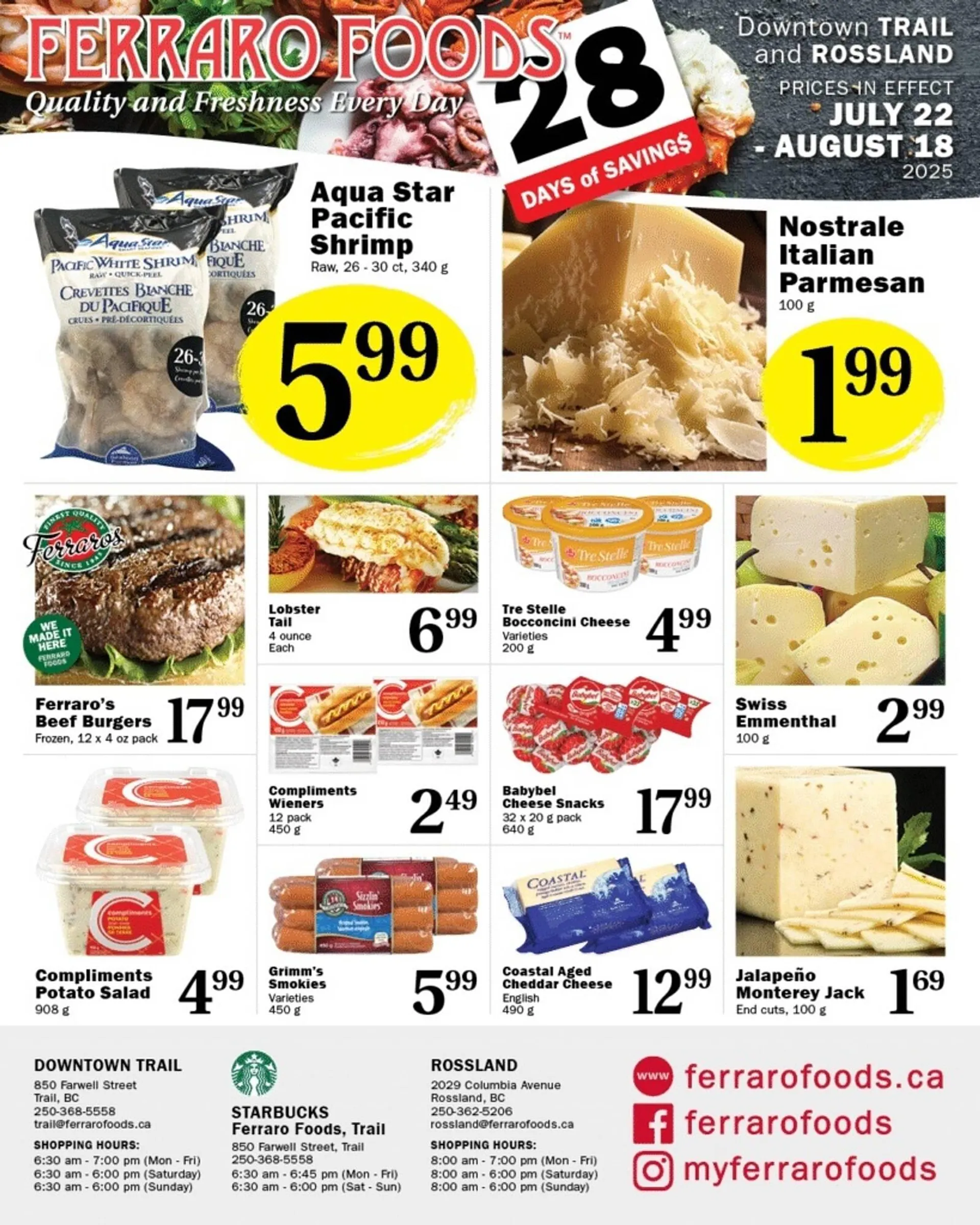 Ferraro Foods flyer from July 24 to July 30 2025 - flyer page 1