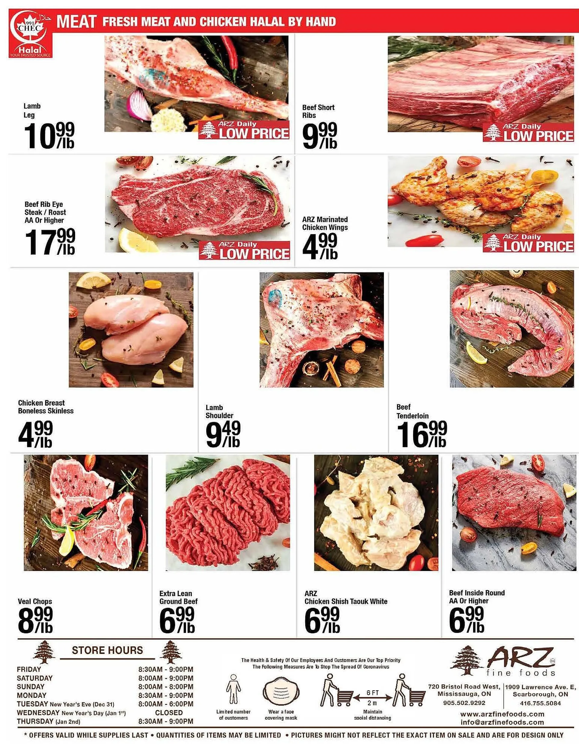 Arz Fine Foods flyer from December 27 to January 2 2025 - flyer page 8