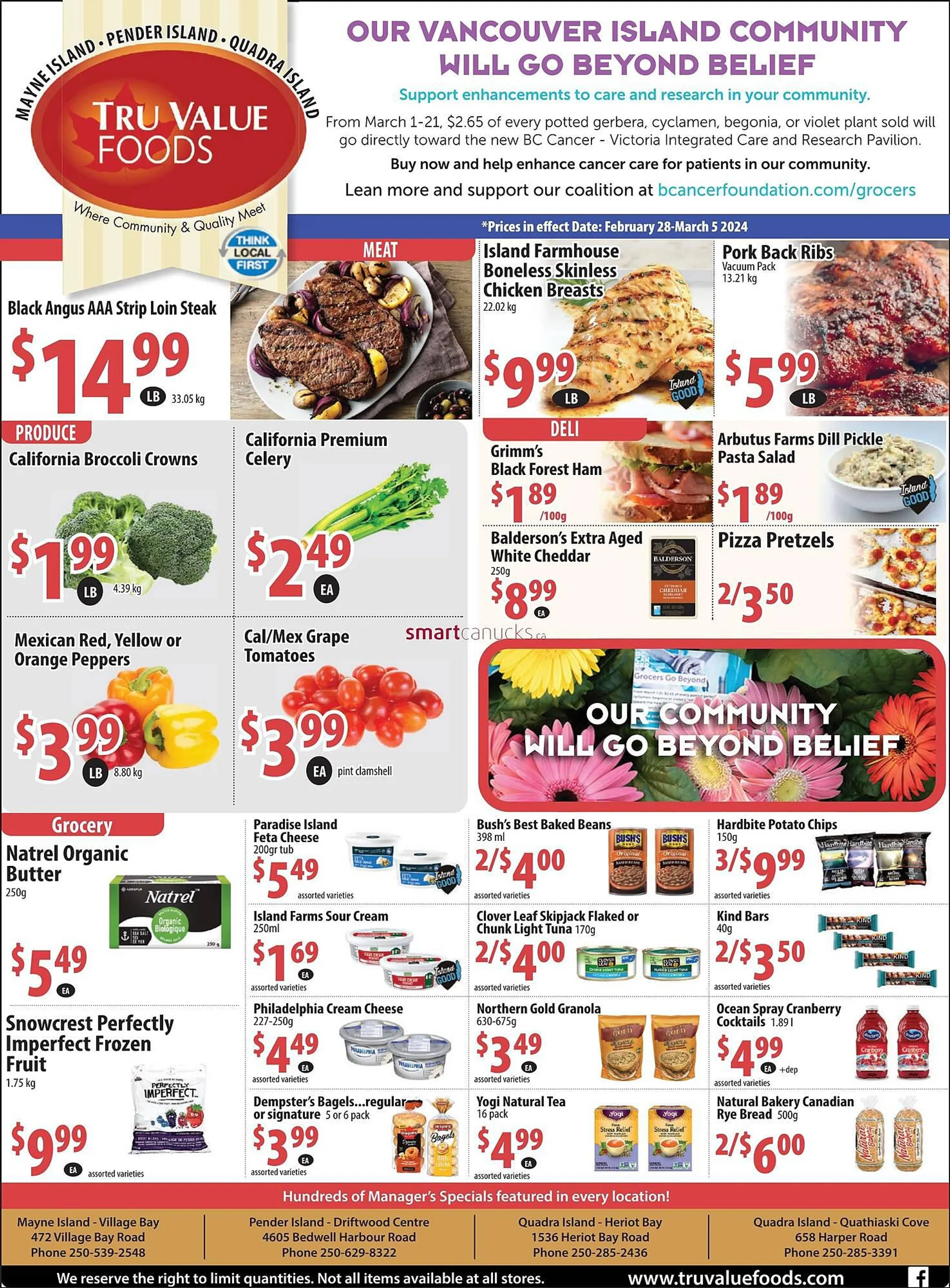 Tru Value Foods flyer from February 29 to March 6 2024 - flyer page 