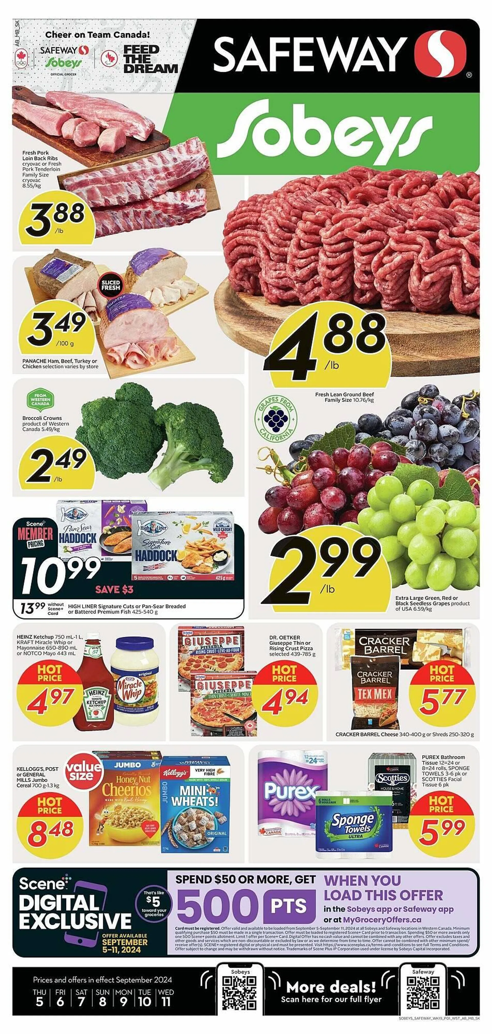 Safeway flyer - 1