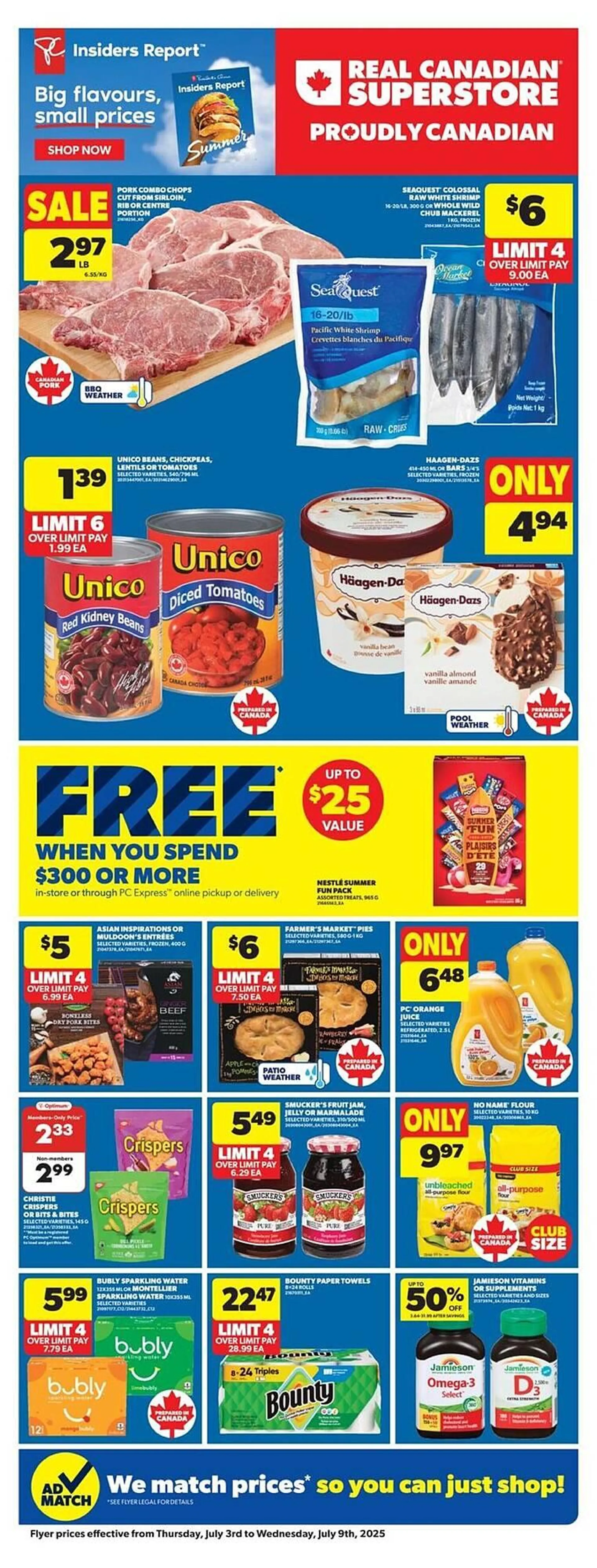 Real Canadian Superstore flyer - 1