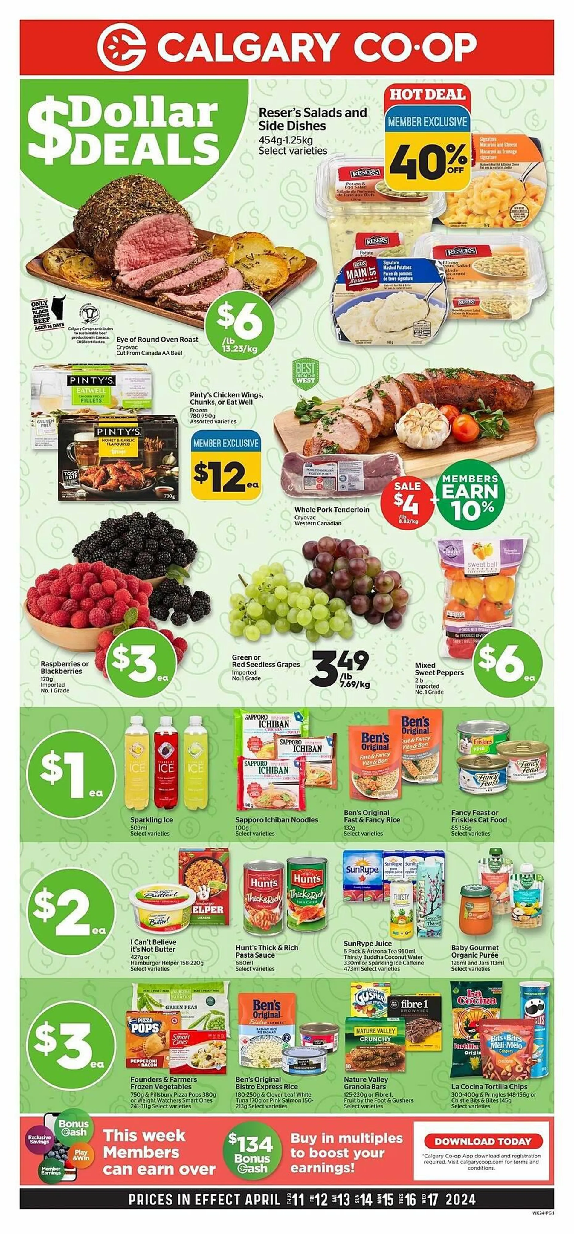 Calgary Co-op flyer from April 11 to May 2 2024 - flyer page 
