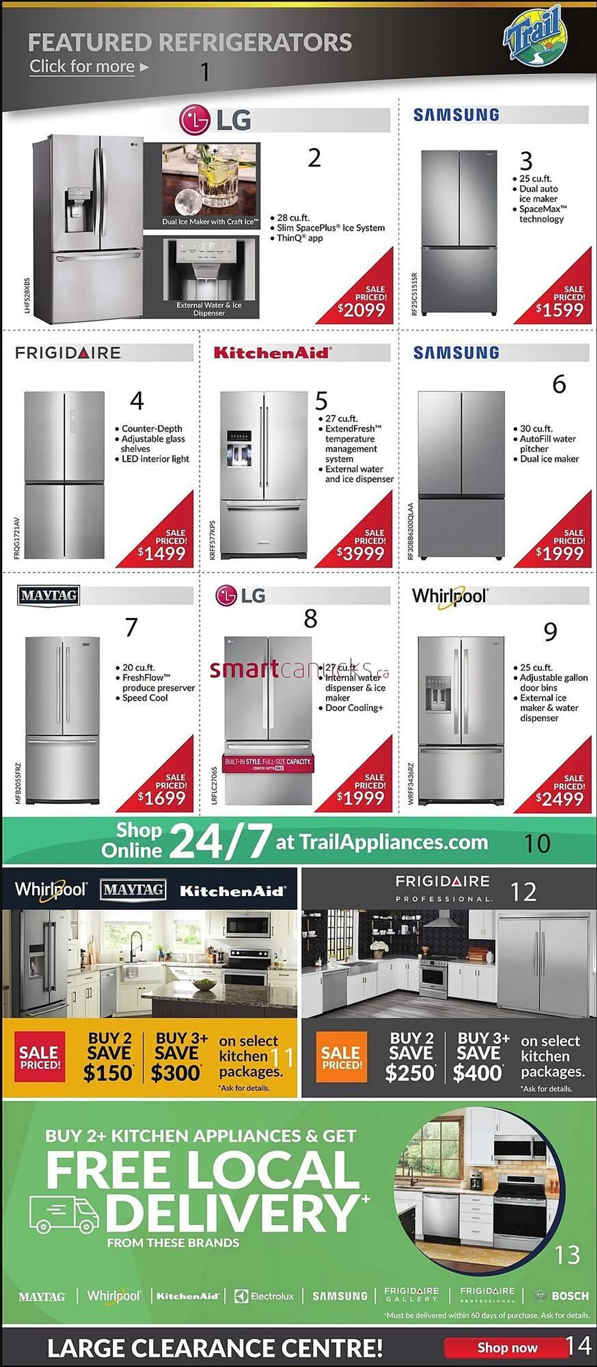 Trail Appliances flyer from December 26 to January 1 2025 - flyer page 2