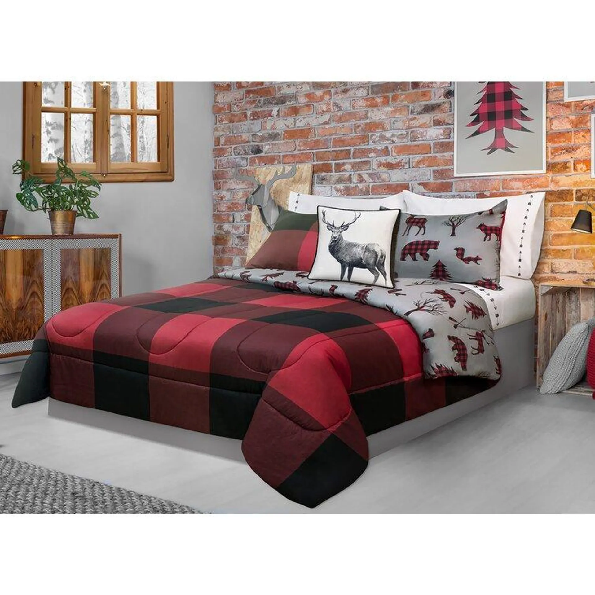 Buffalo Plaid Comforter Set