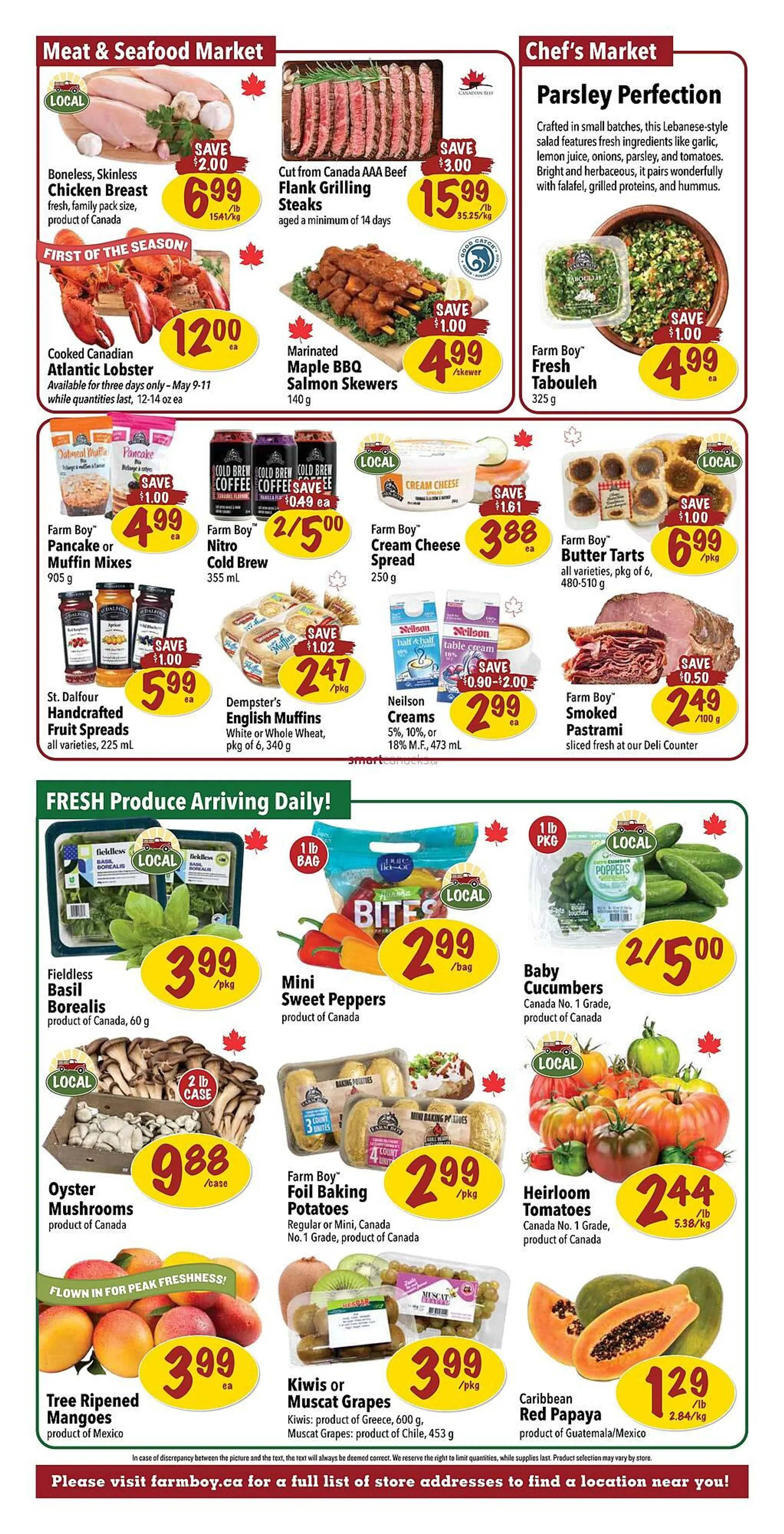 Farm Boy flyer from May 8 to May 14 2025 - flyer page 2