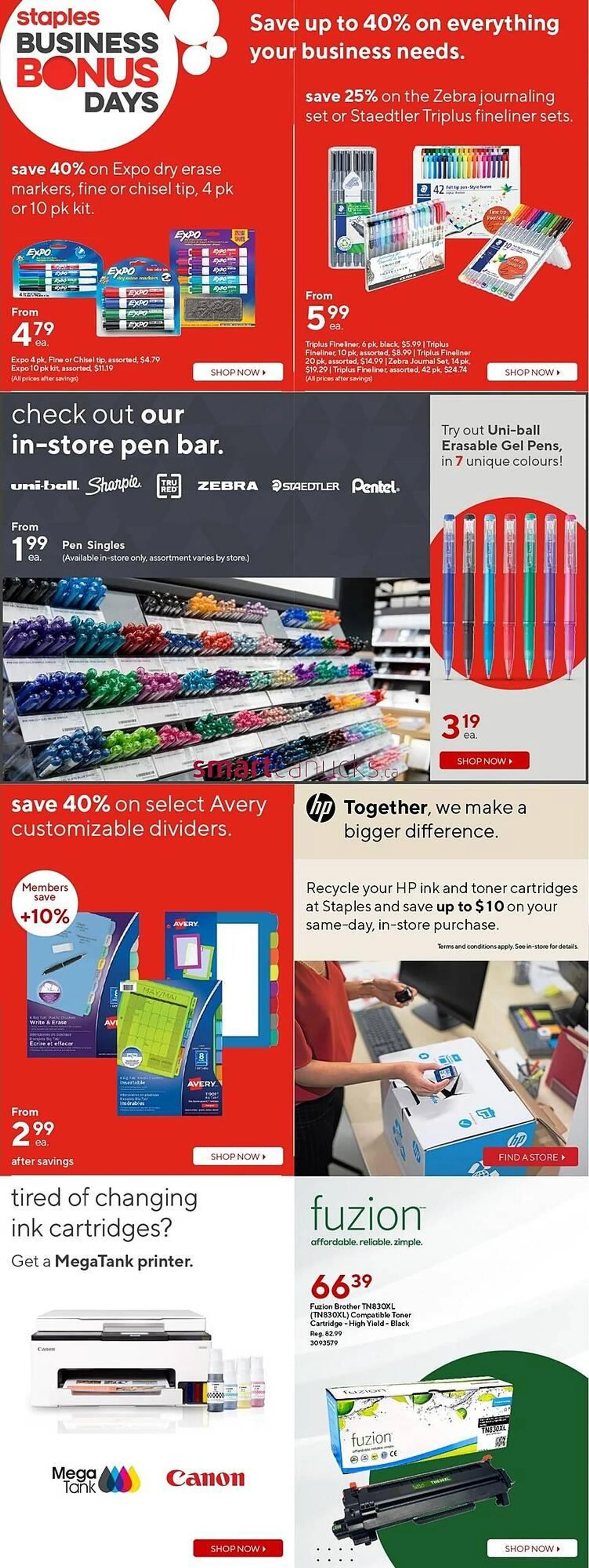 Staples flyer from October 18 to November 7 2024 - flyer page 19