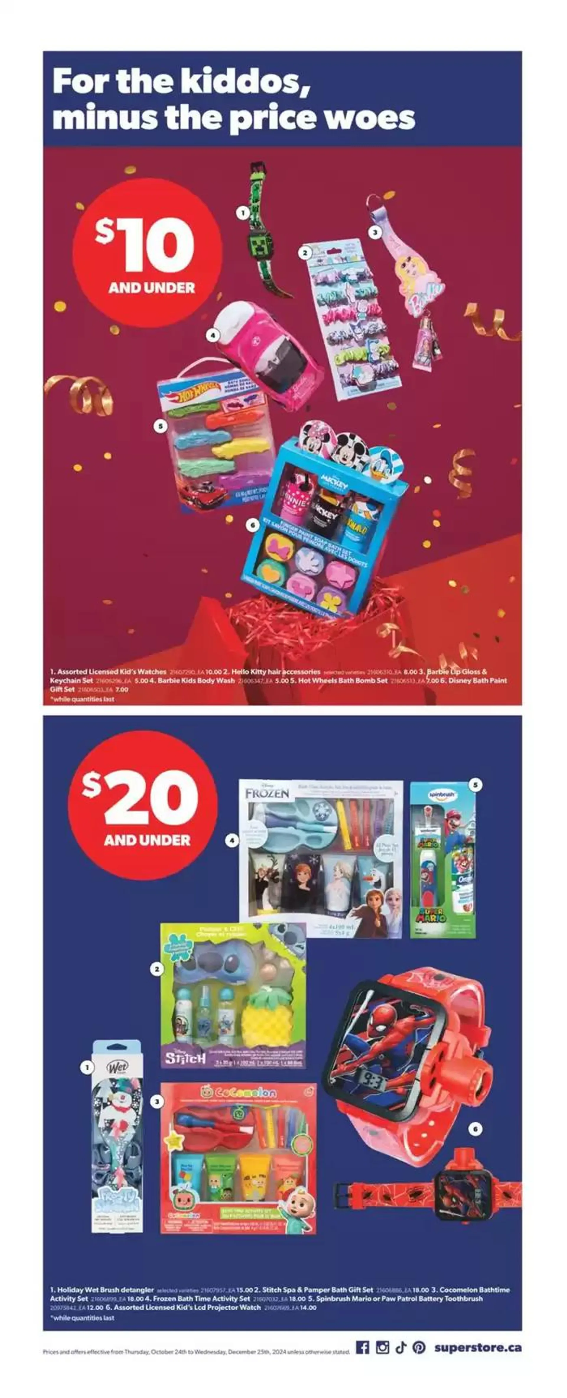 Great discounts on selected products from October 24 to December 25 2024 - flyer page 8