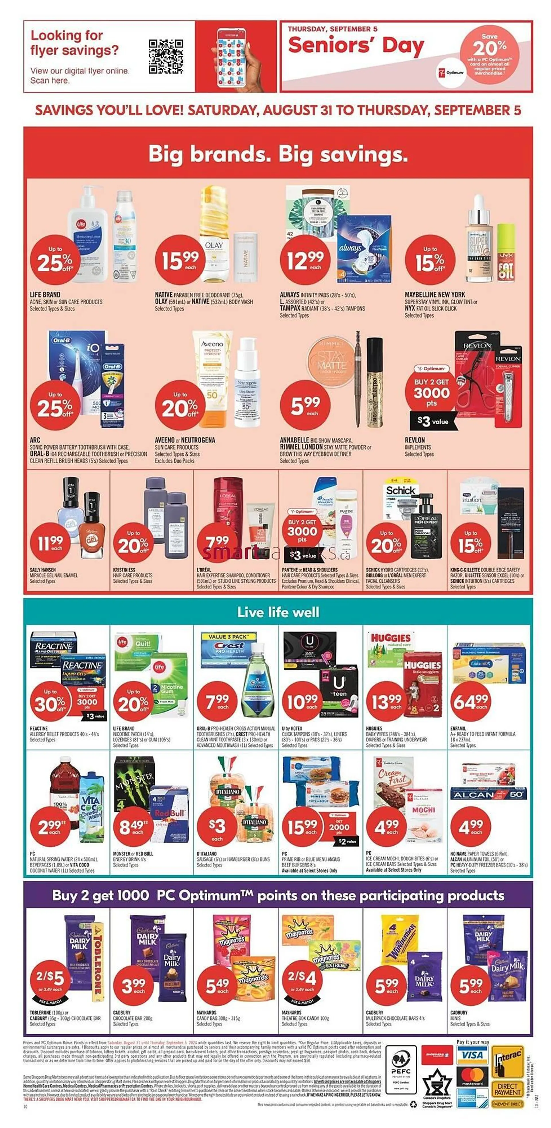 Shoppers Drug Mart flyer from August 30 to September 2 2024 - flyer page 24