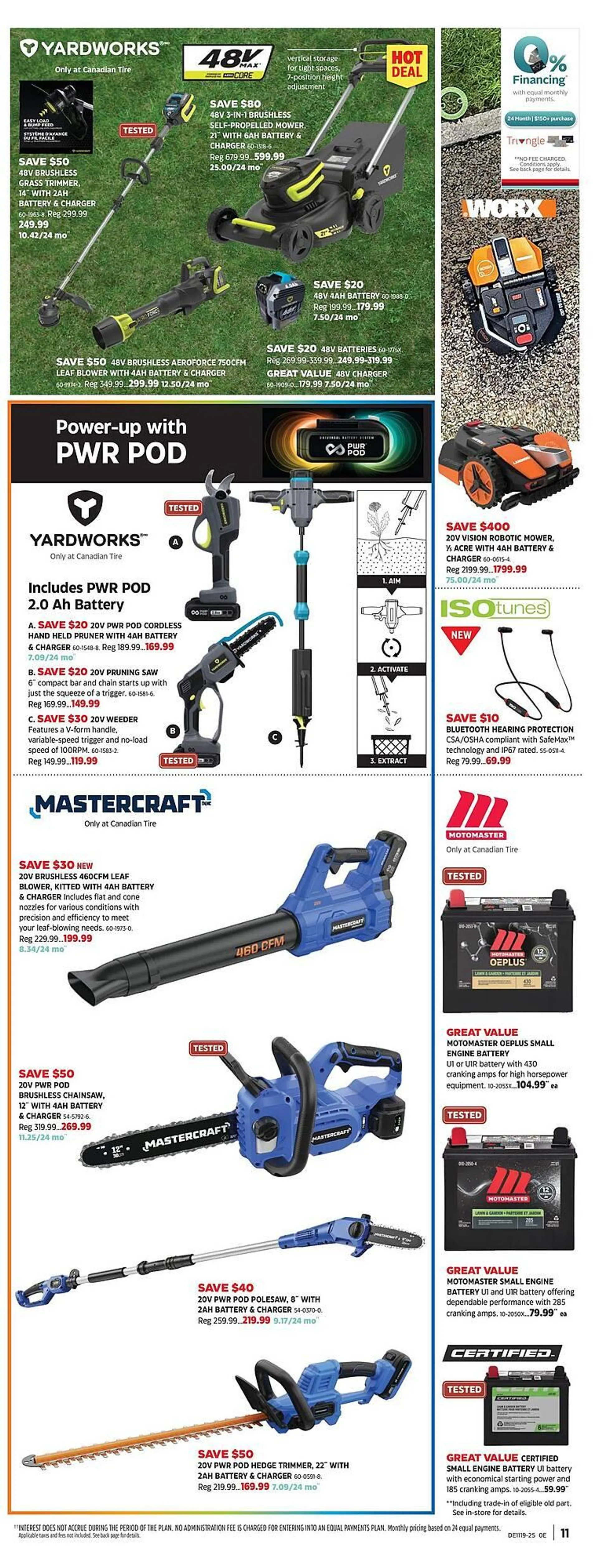 Canadian Tire flyer from May 2 to May 22 2025 - flyer page 11