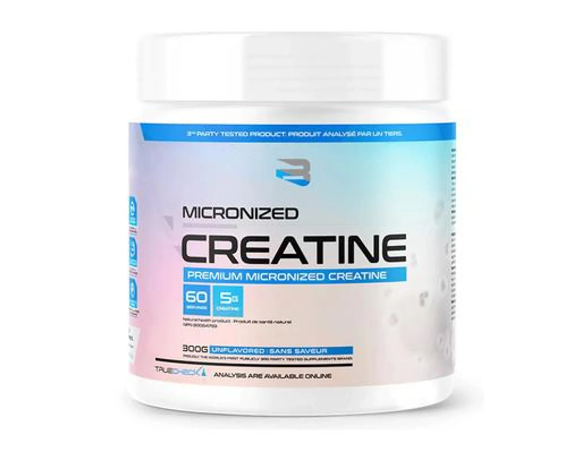 Believe Supplements Micronized Creatine Unflavored 60 Servings