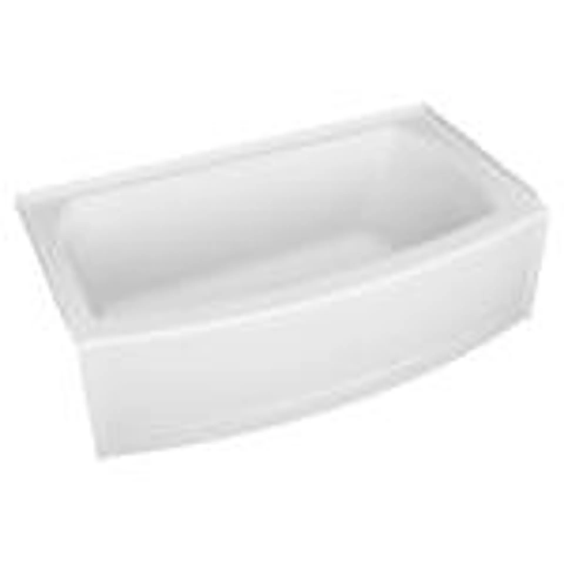 Ovation Curve 5x30 inch Integral Apron Bathtub with Left-hand Outlet with Deep Soak Drain