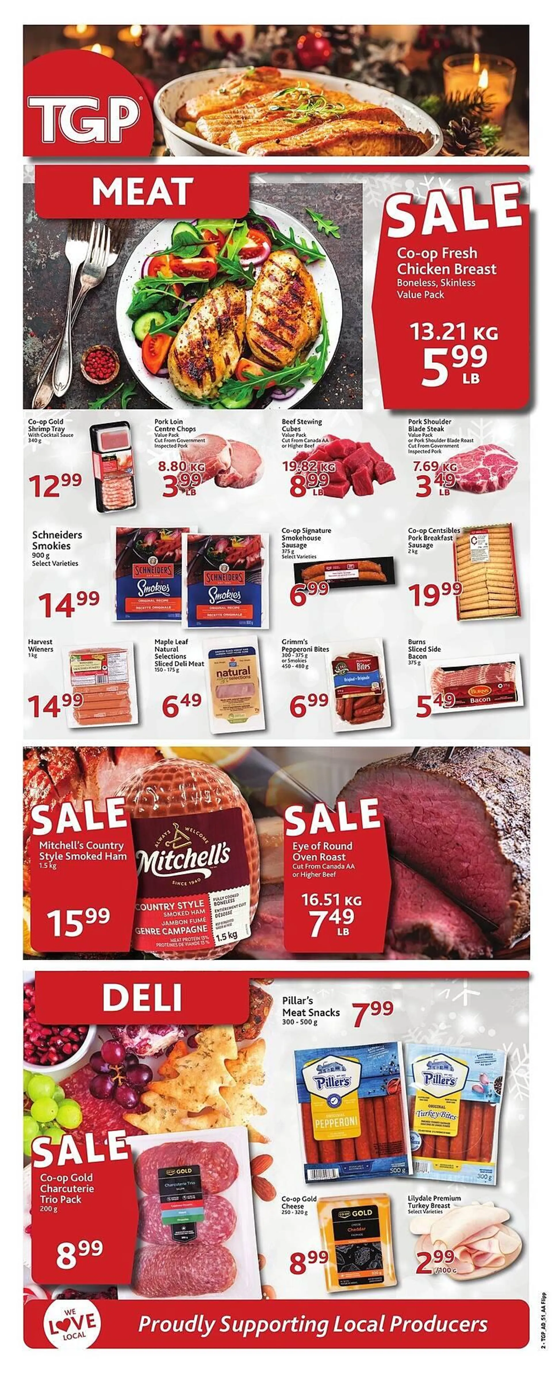 TGP The Grocery People flyer from December 11 to December 17 2024 - flyer page 2