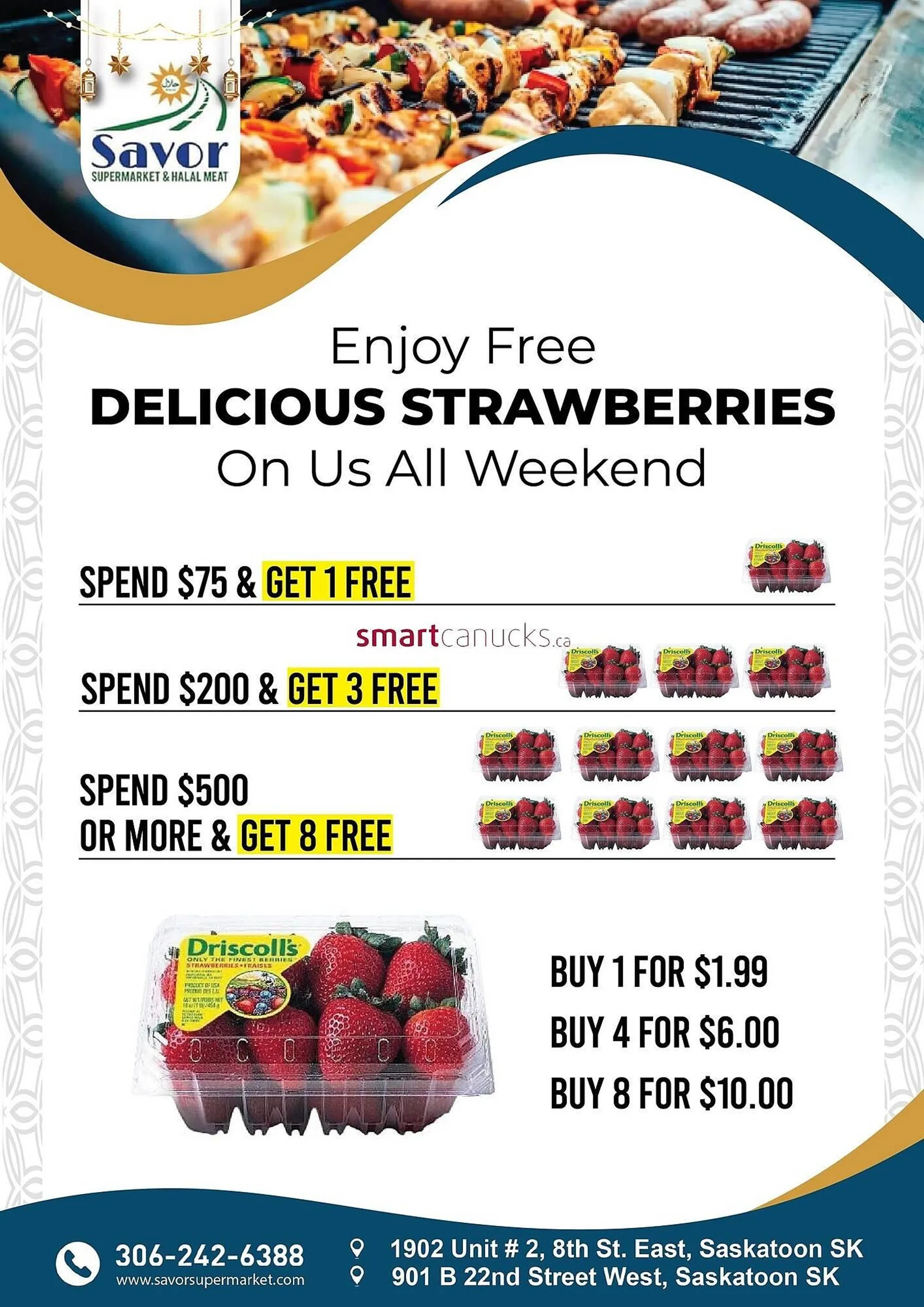 Savor Supermarket flyer from August 8 to August 14 2025 - flyer page 1