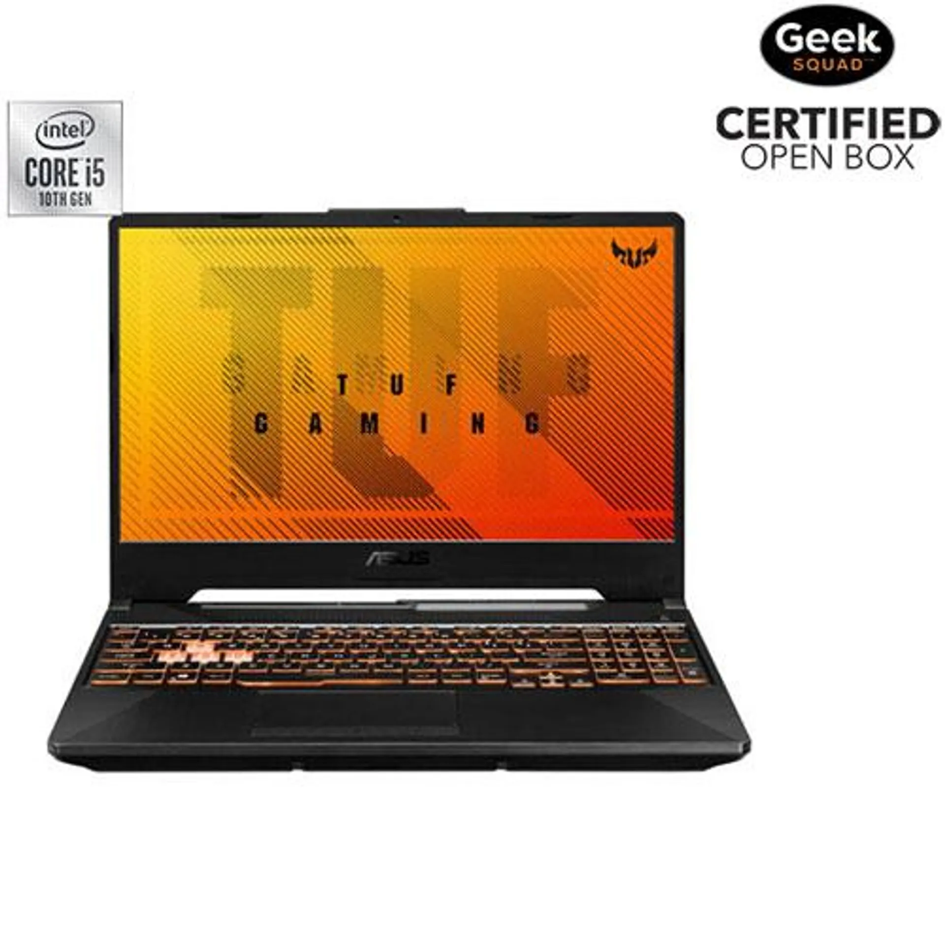 Open Box - ASUS TUF F15 15.6" Gaming Laptop (Intel Core i5-10300H/512GB SSD/8GB RAM/GeForce GTX 1650)