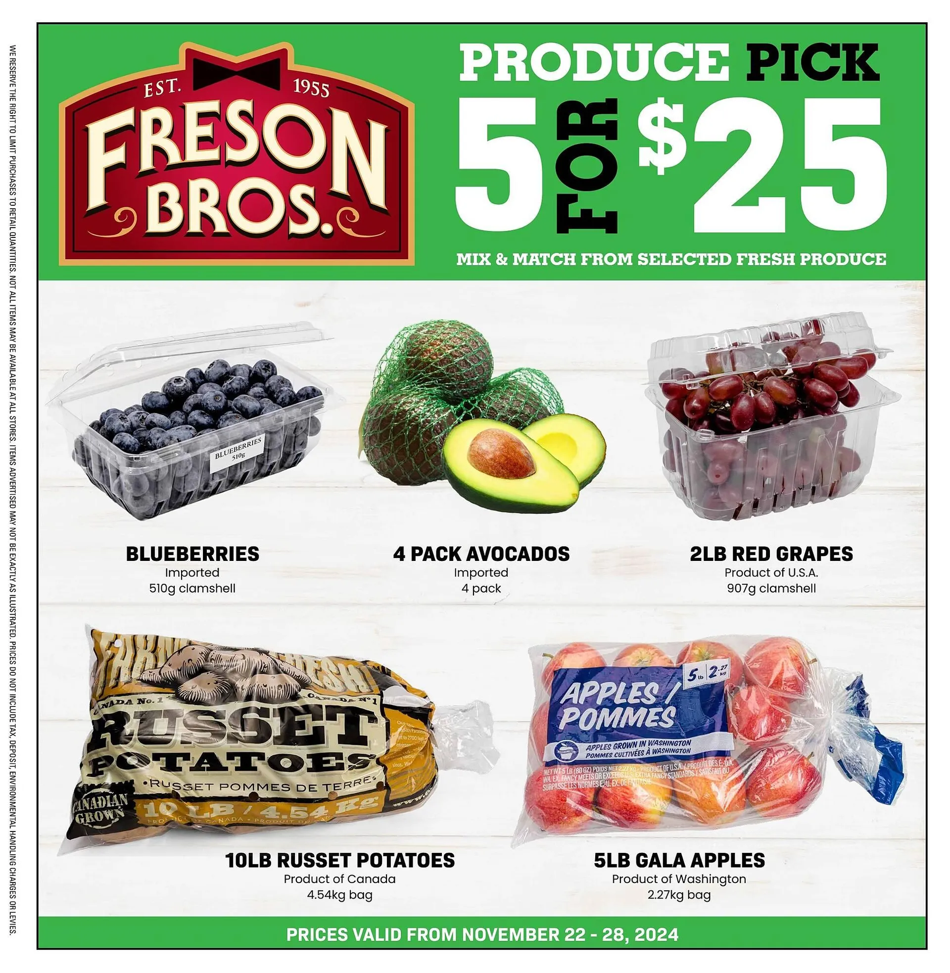 Freson Bros flyer - 1