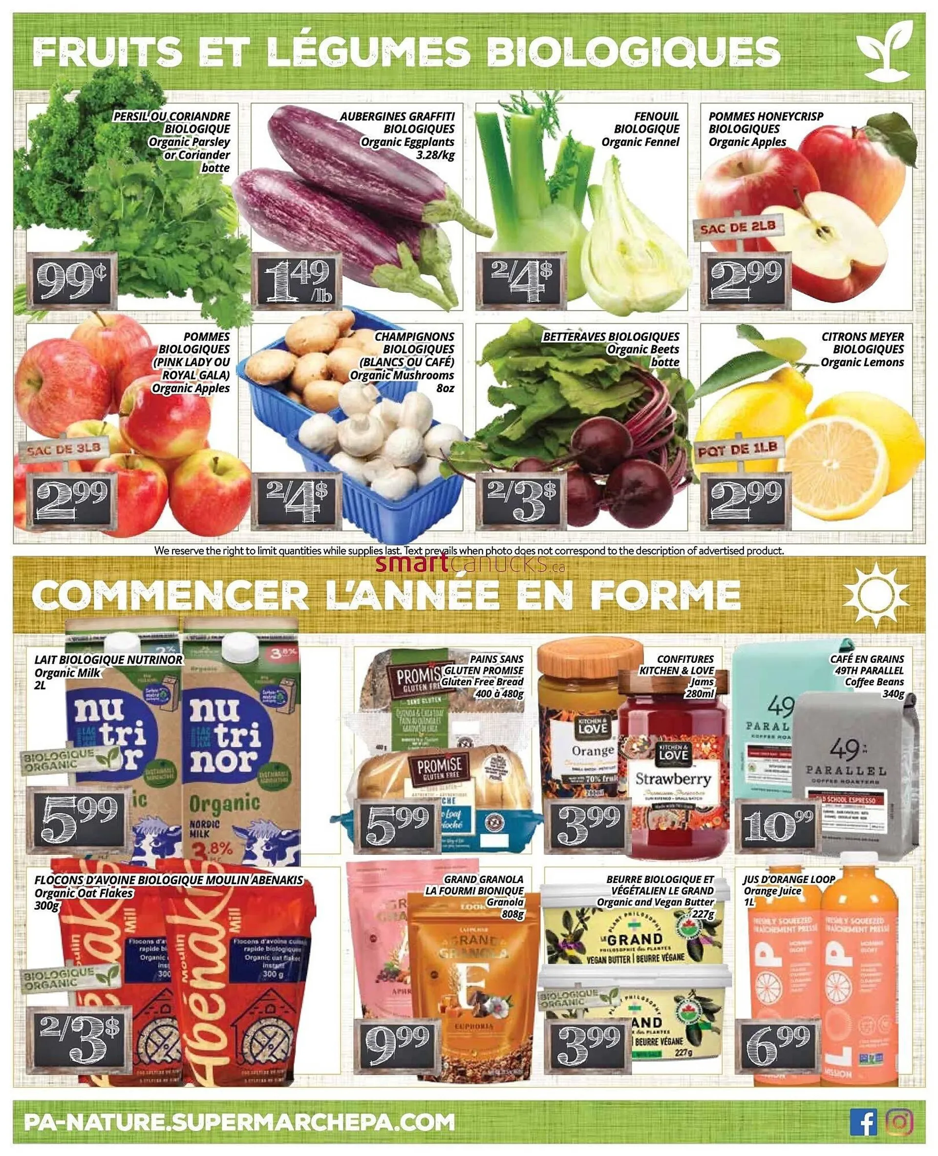 Supermarché PA flyer from December 26 to January 8 2024 - flyer page 4