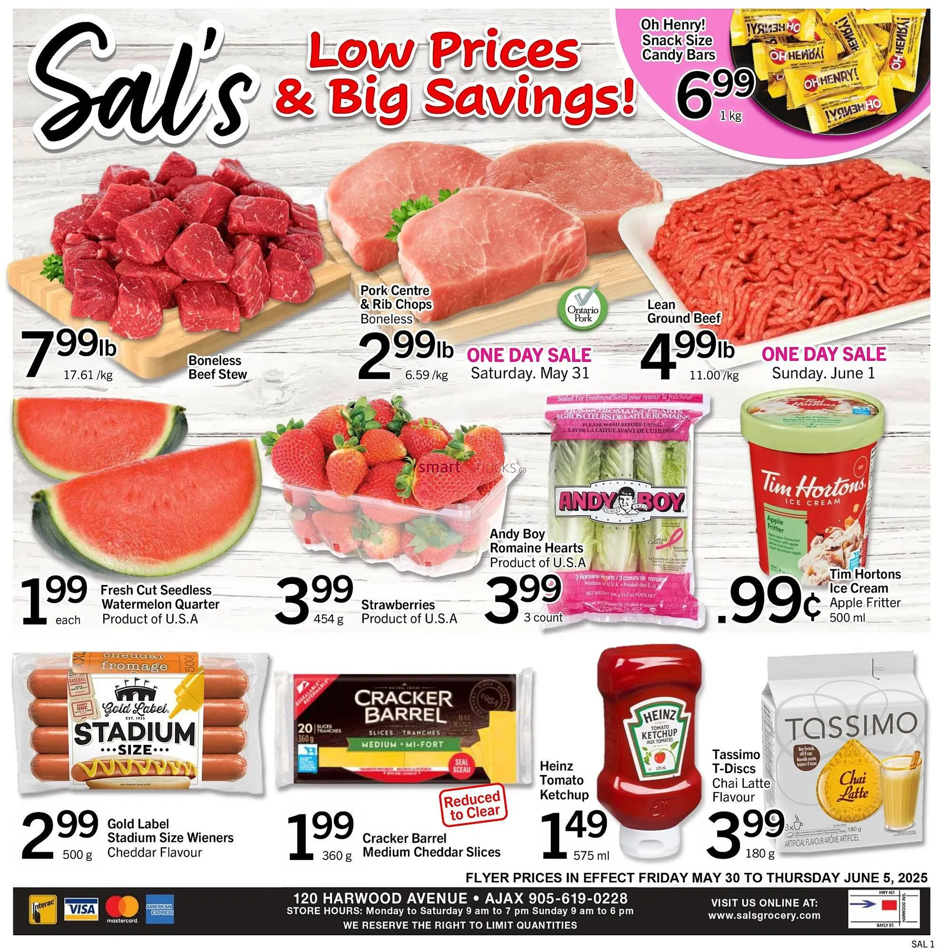 Sal's Grocery flyer from May 30 to June 5 2025 - flyer page 1