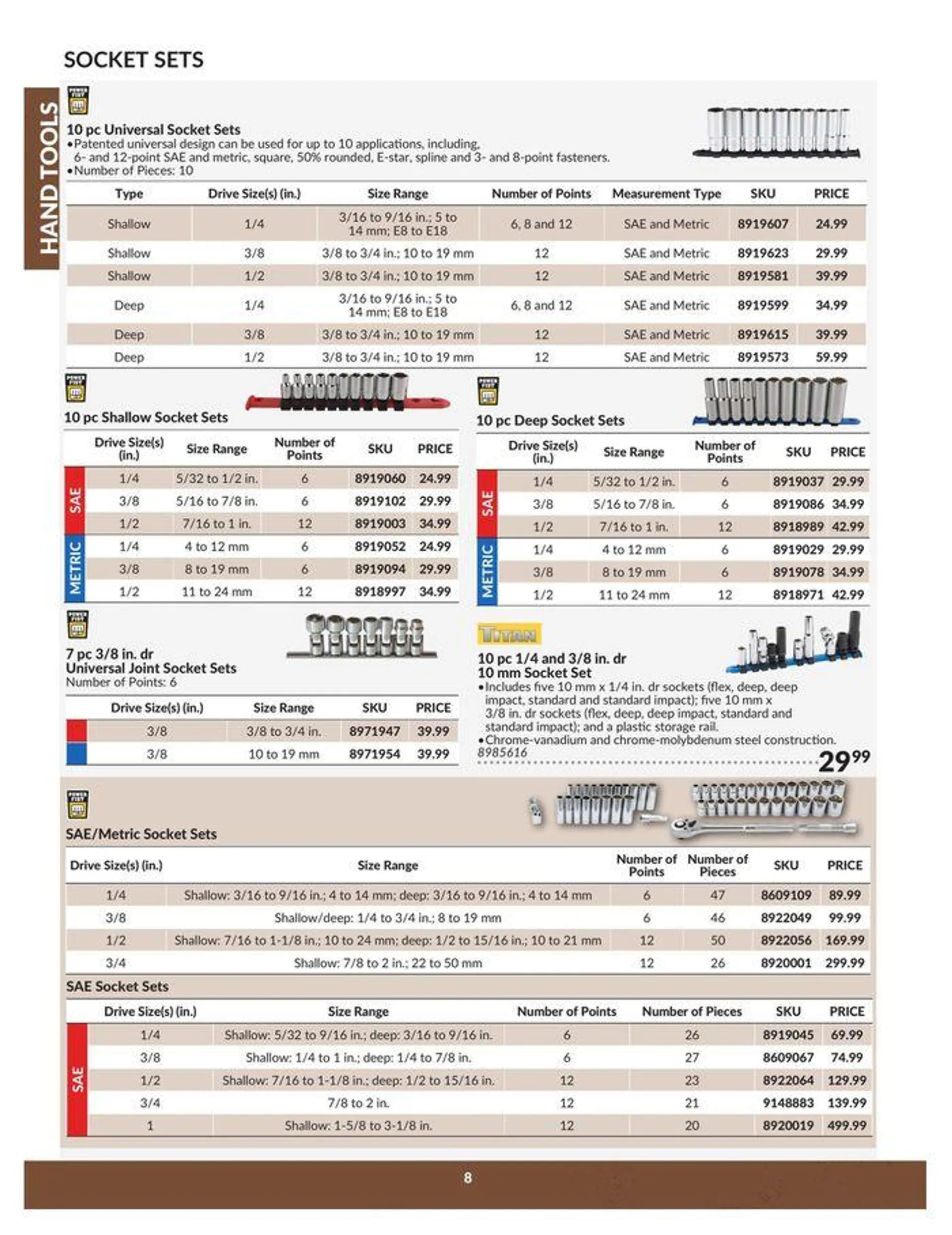 Hand Tools Catalogue from April 23 to April 22 2025 - flyer page 8