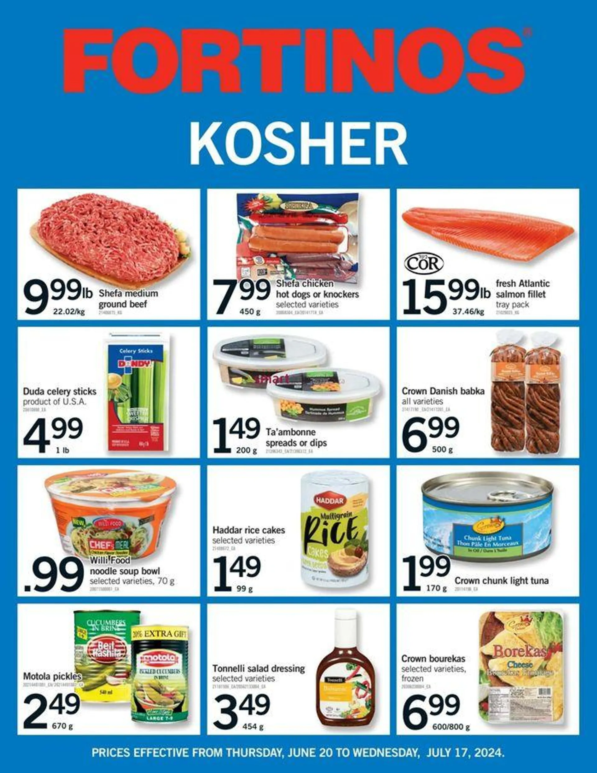 Fortinos weekly flyer from June 20 to June 26 2024 - flyer page 18