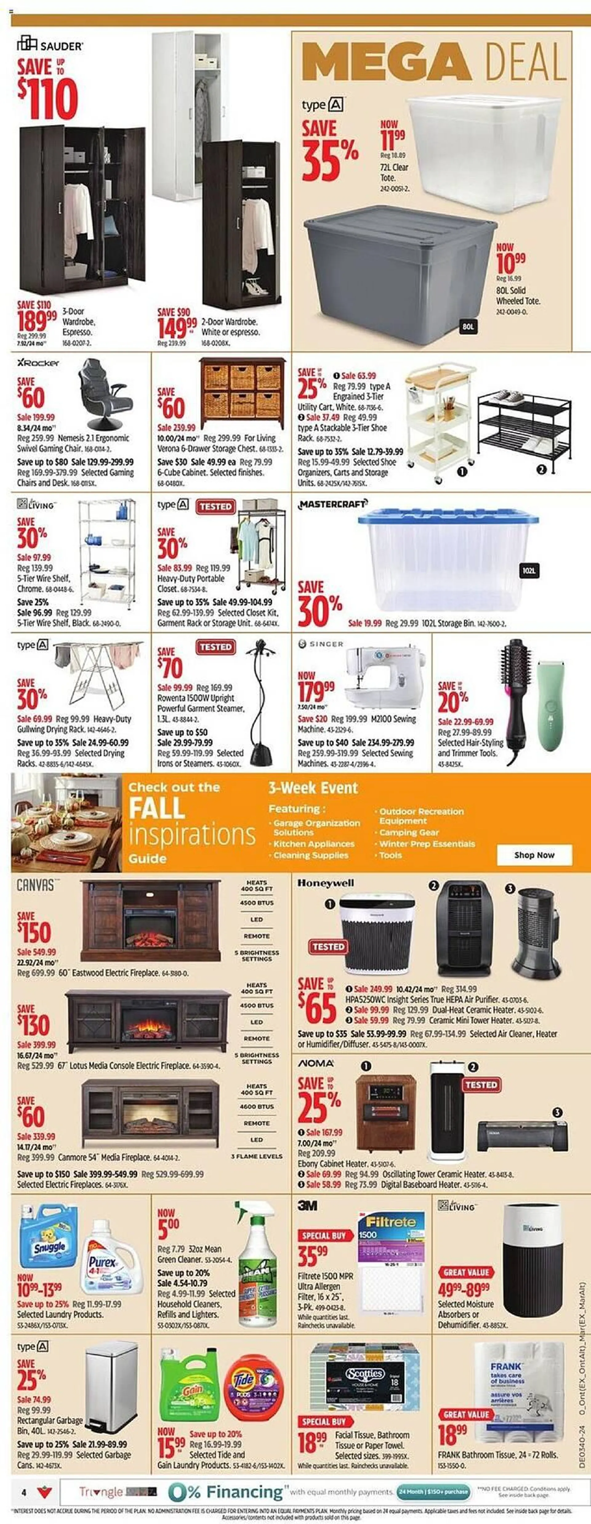 Canadian Tire flyer from September 26 to October 3 2024 - flyer page 5