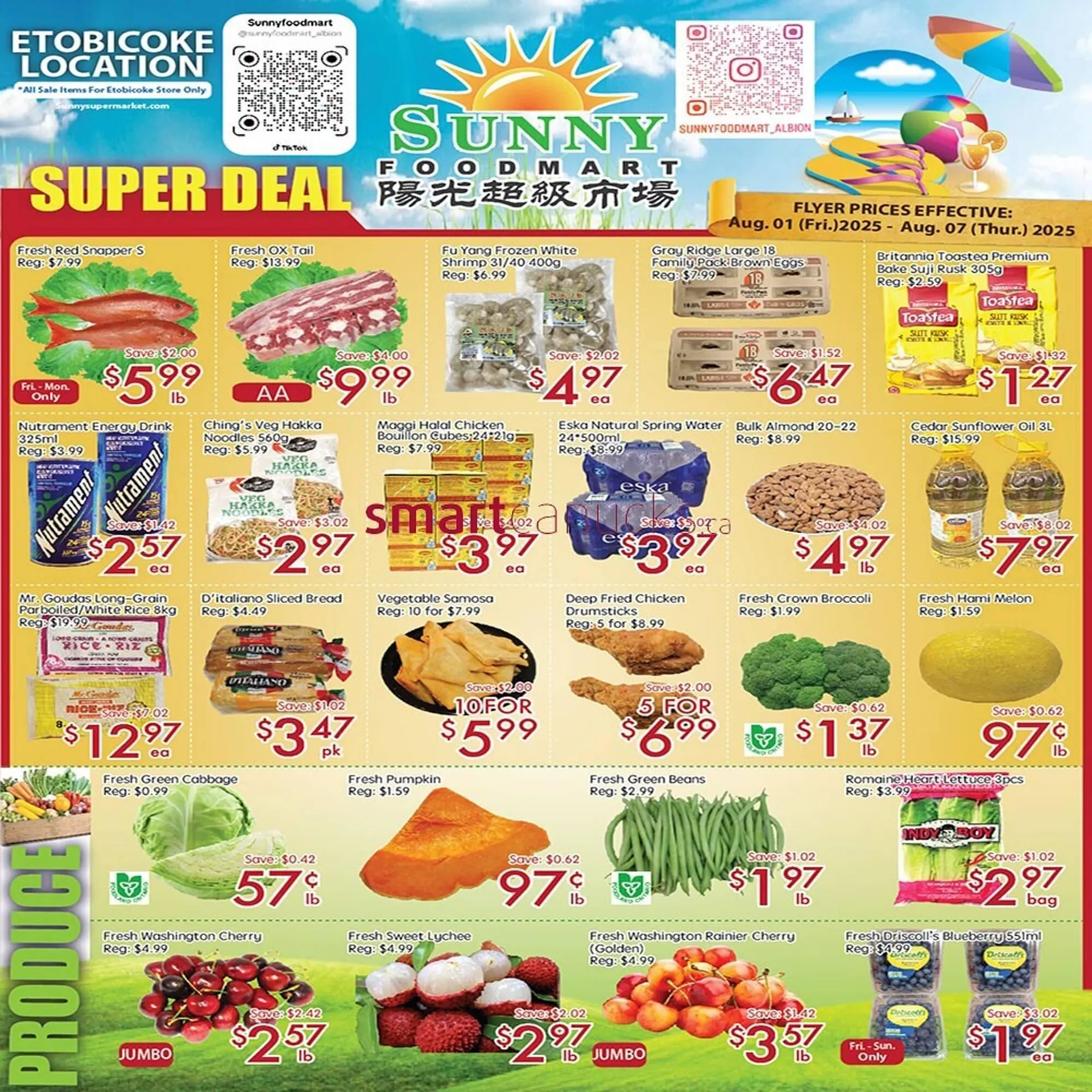 Sunny Food Mart flyer - 1