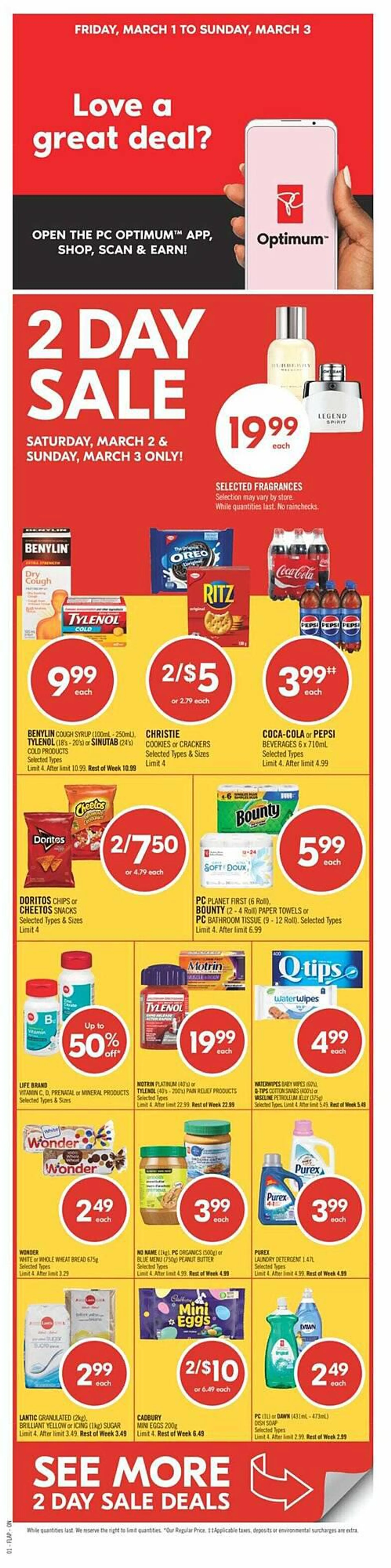 Shoppers Drug Mart flyer from March 2 to March 8 2024 - flyer page 2