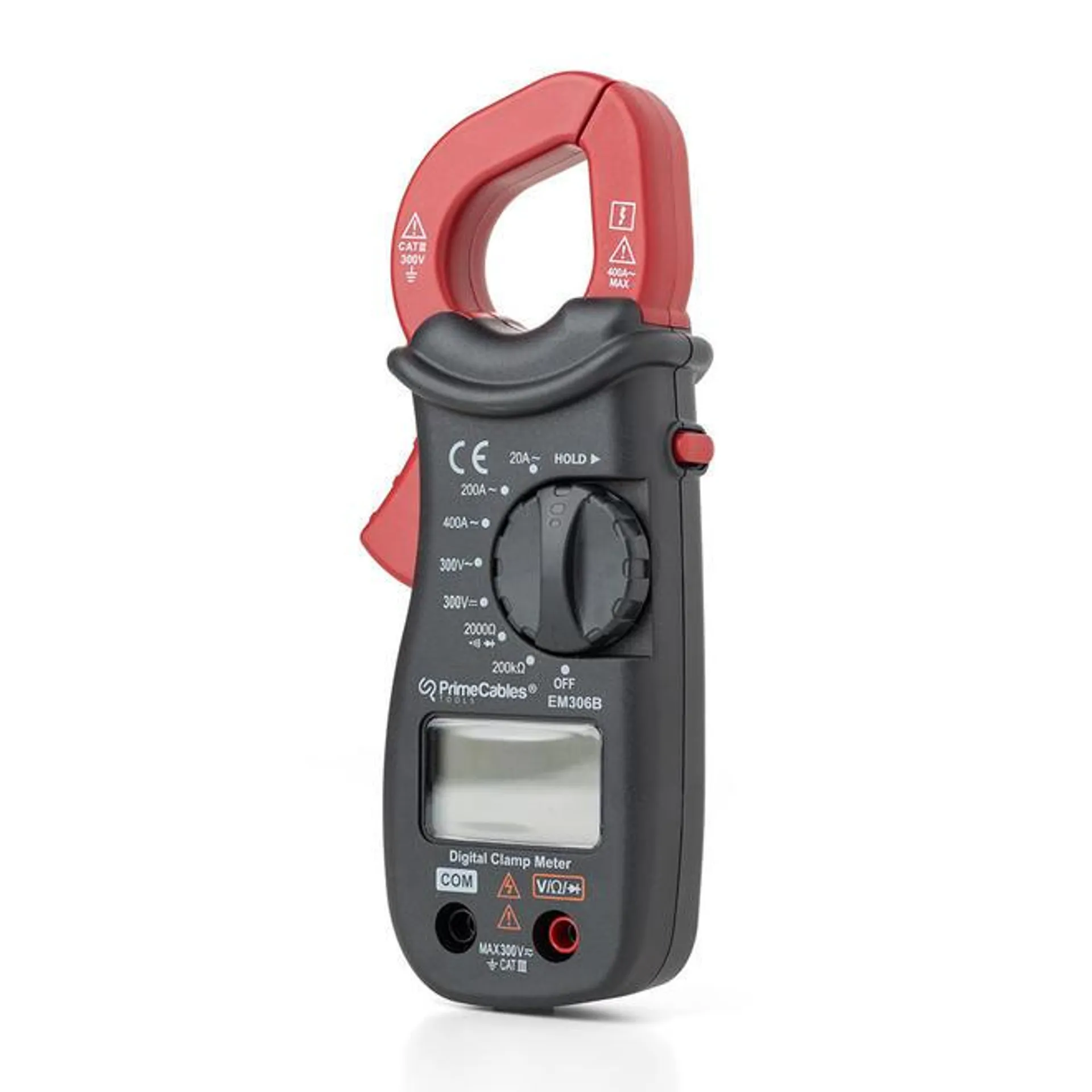 Digital Clamp Meter/Multimeter with AC Current AC/DC Voltage Test, cETLus - PrimeCables®